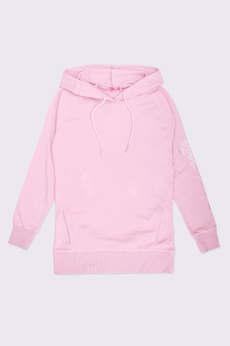 Rosa - Sudadera larga con capucha para mujer de Pineapple - Imagen 1 de 1