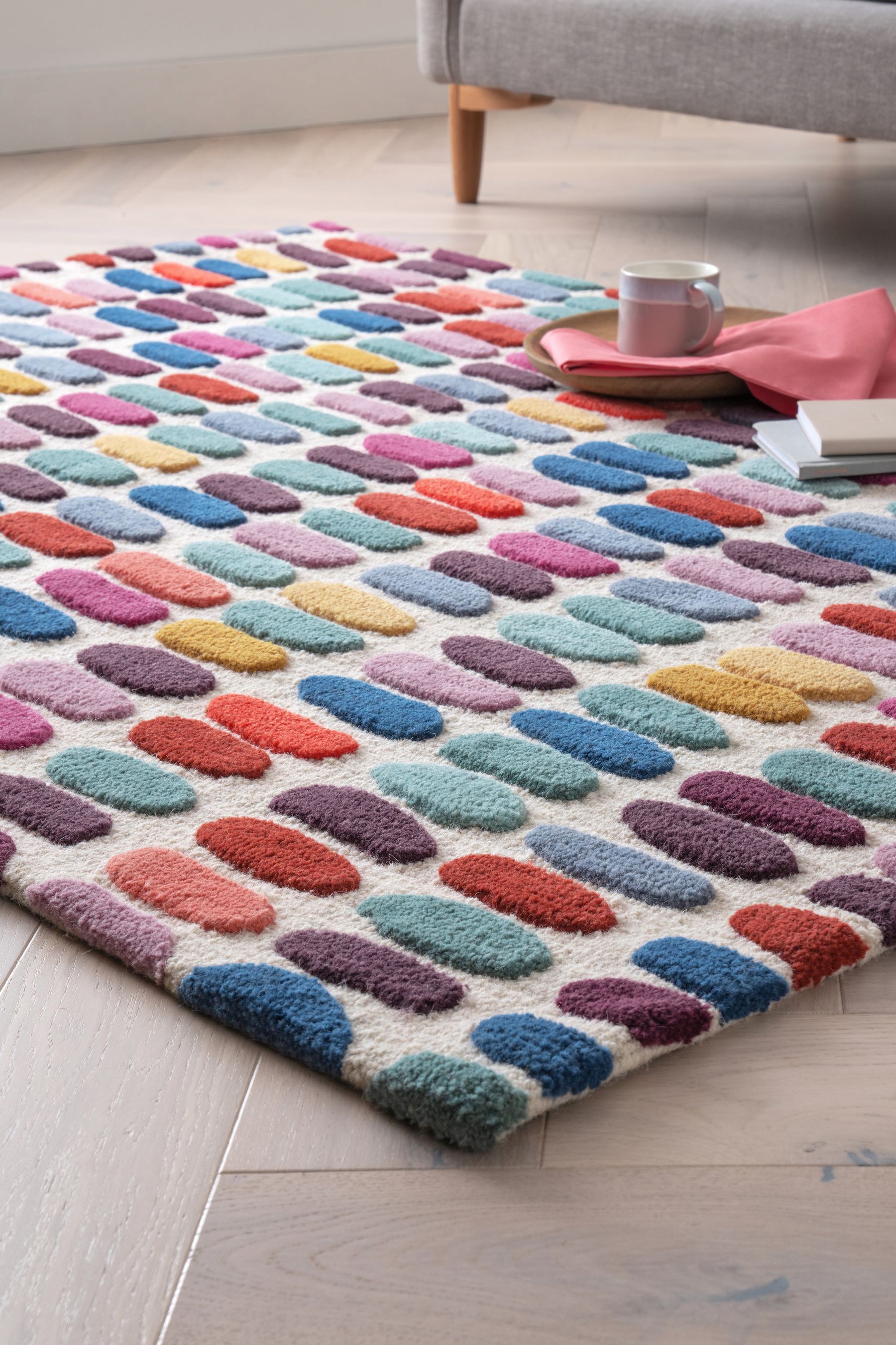Buy Confetti Sketch Rug from Next Ireland
