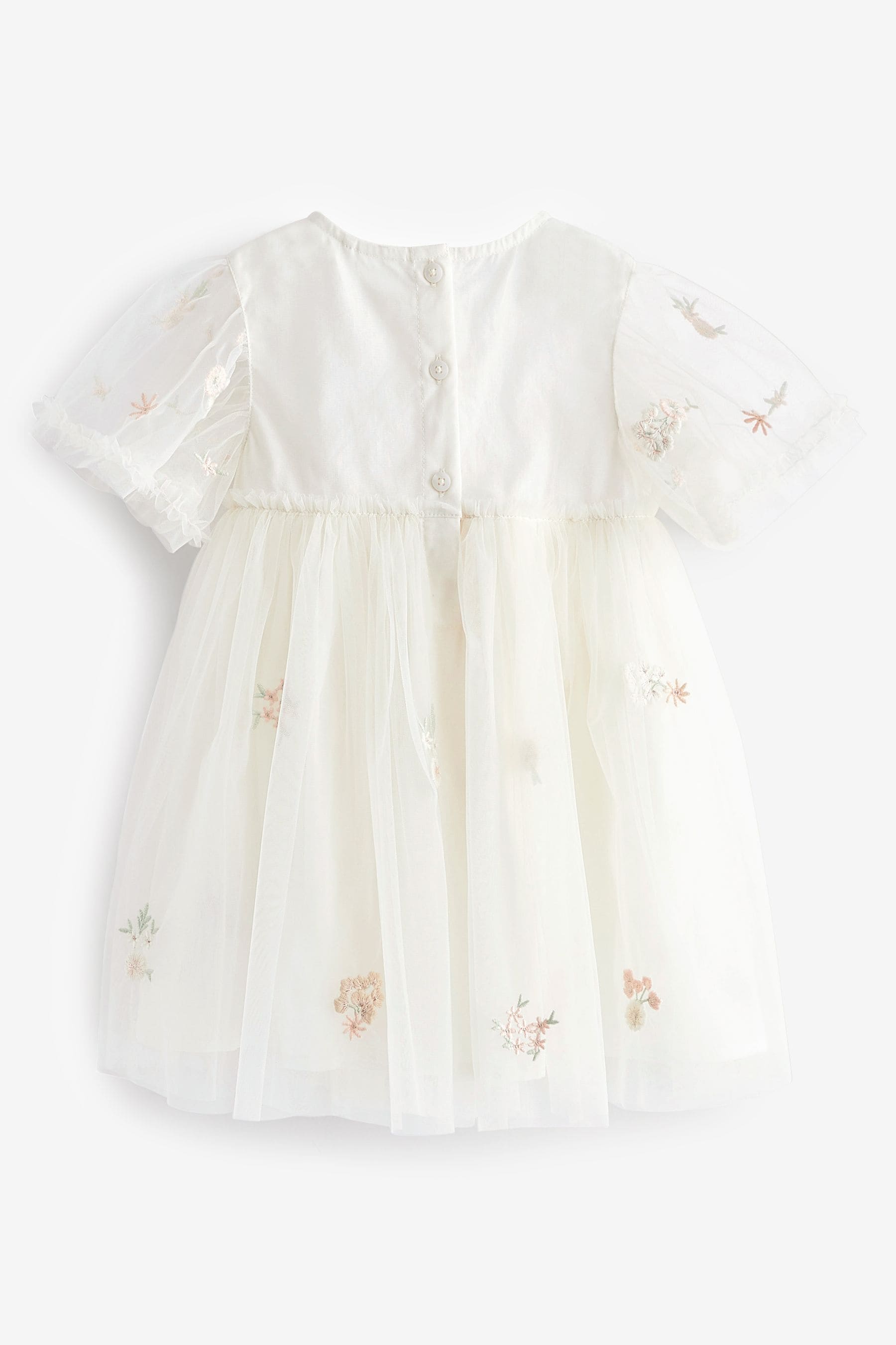 Buy Embroidered Mesh Party Dress (3mths-7yrs) from Next Australia