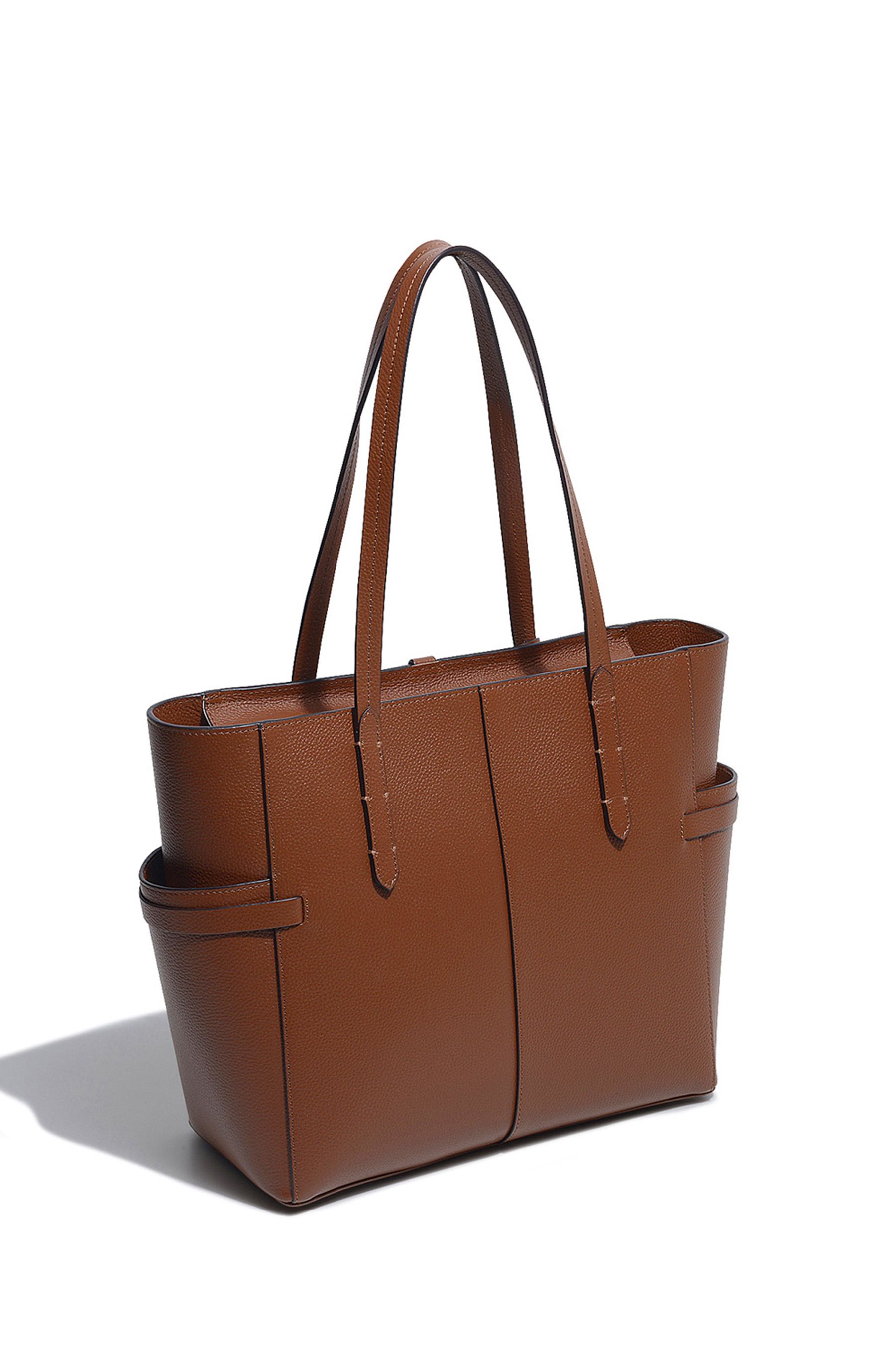 Buy Radley London Brown Abingdon Road Large Zip Top Shoulder Bag from