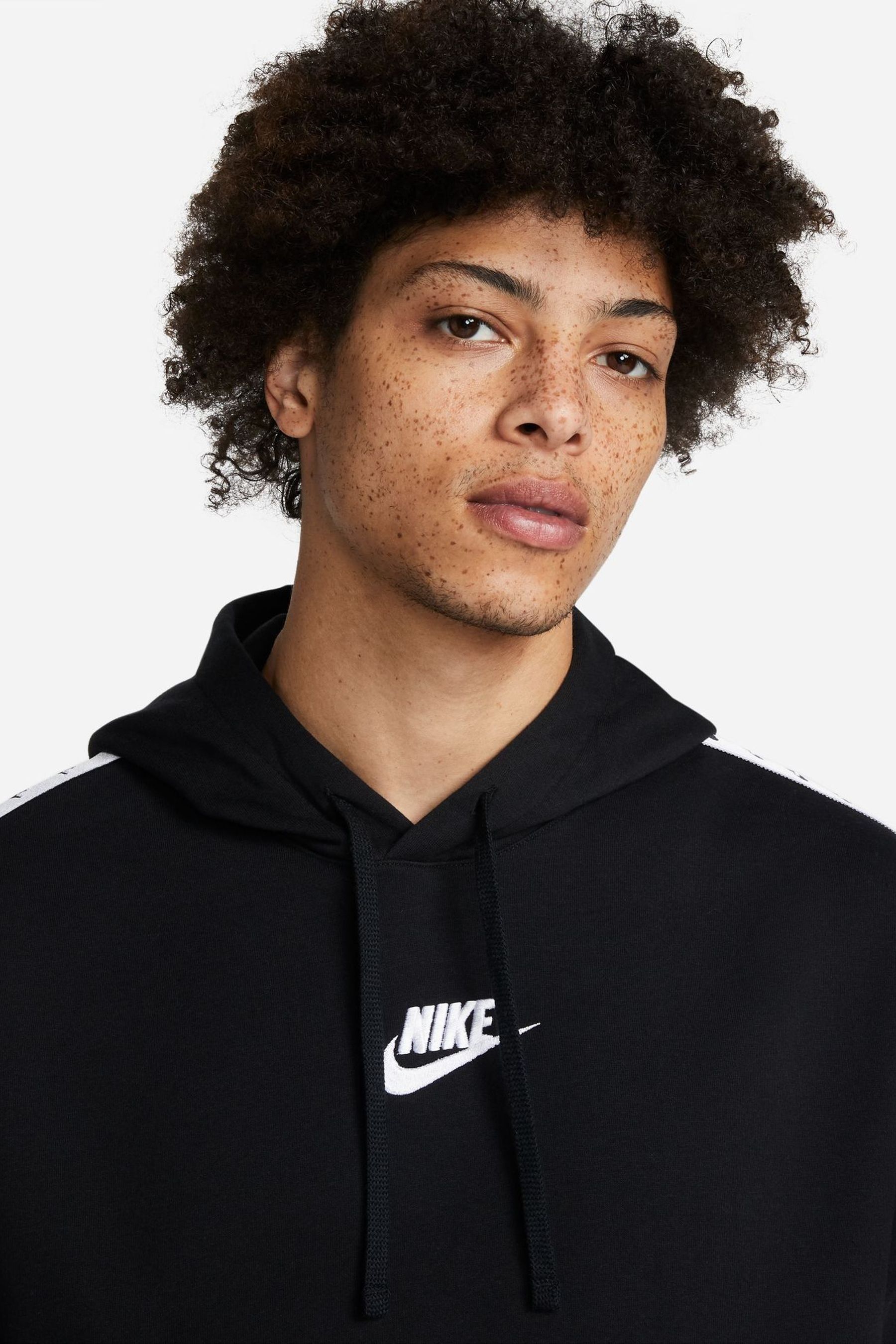 Buy Nike Black Sportswear Essential Hooded Tracksuit from the Next UK
