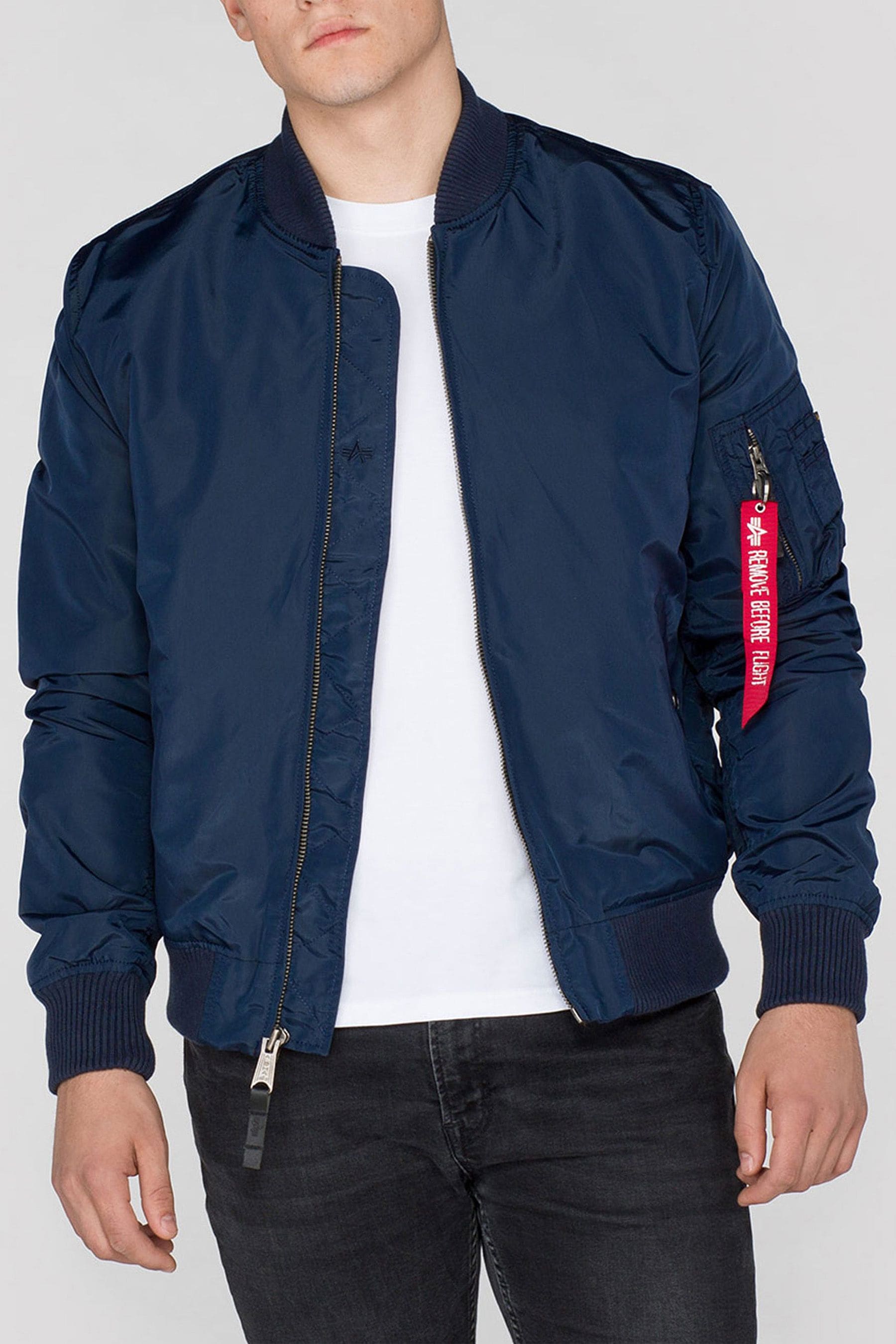 Buy Luke 1977 Rep Blue MA1 TT Jacket from the Next UK online shop