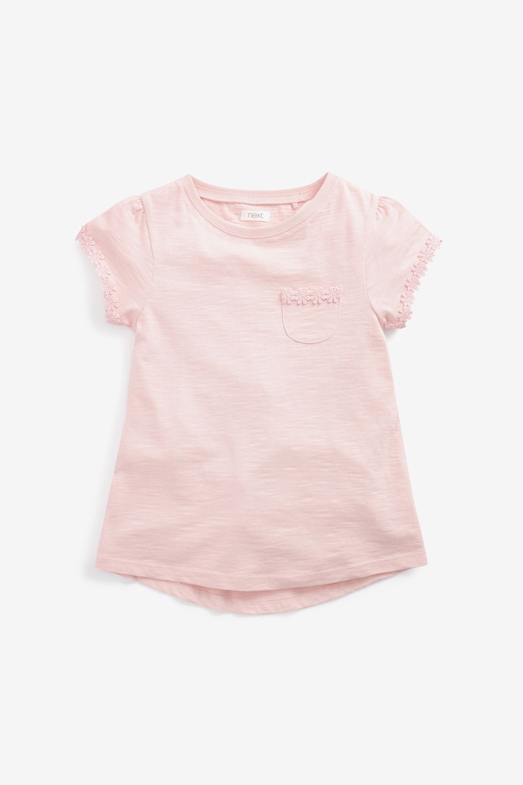 Rose - T-shirt Daisy Pocket (1.5-16ans) - Image 1 of 1