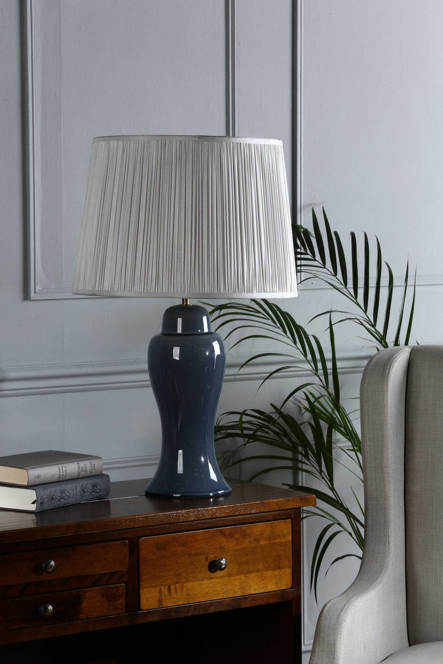 Buy Laura Ashley Dusky Seaspray Blue Regina Crackle Grazed Ceramic