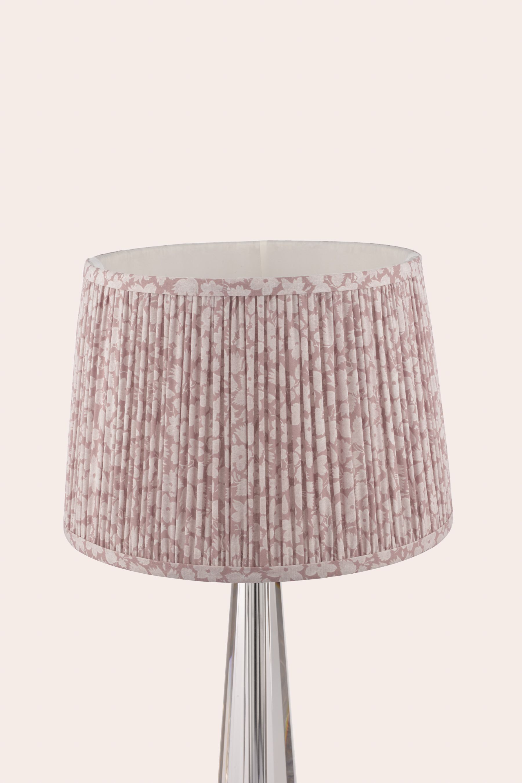 Buy Laura Ashley Mulberry Mille Fleur Pleated Easyfit Lamp Shade from ...