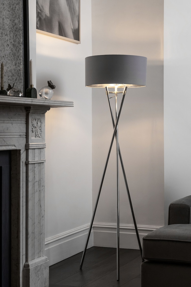 Silver Rico Floor Lamp - Image 1 of 1