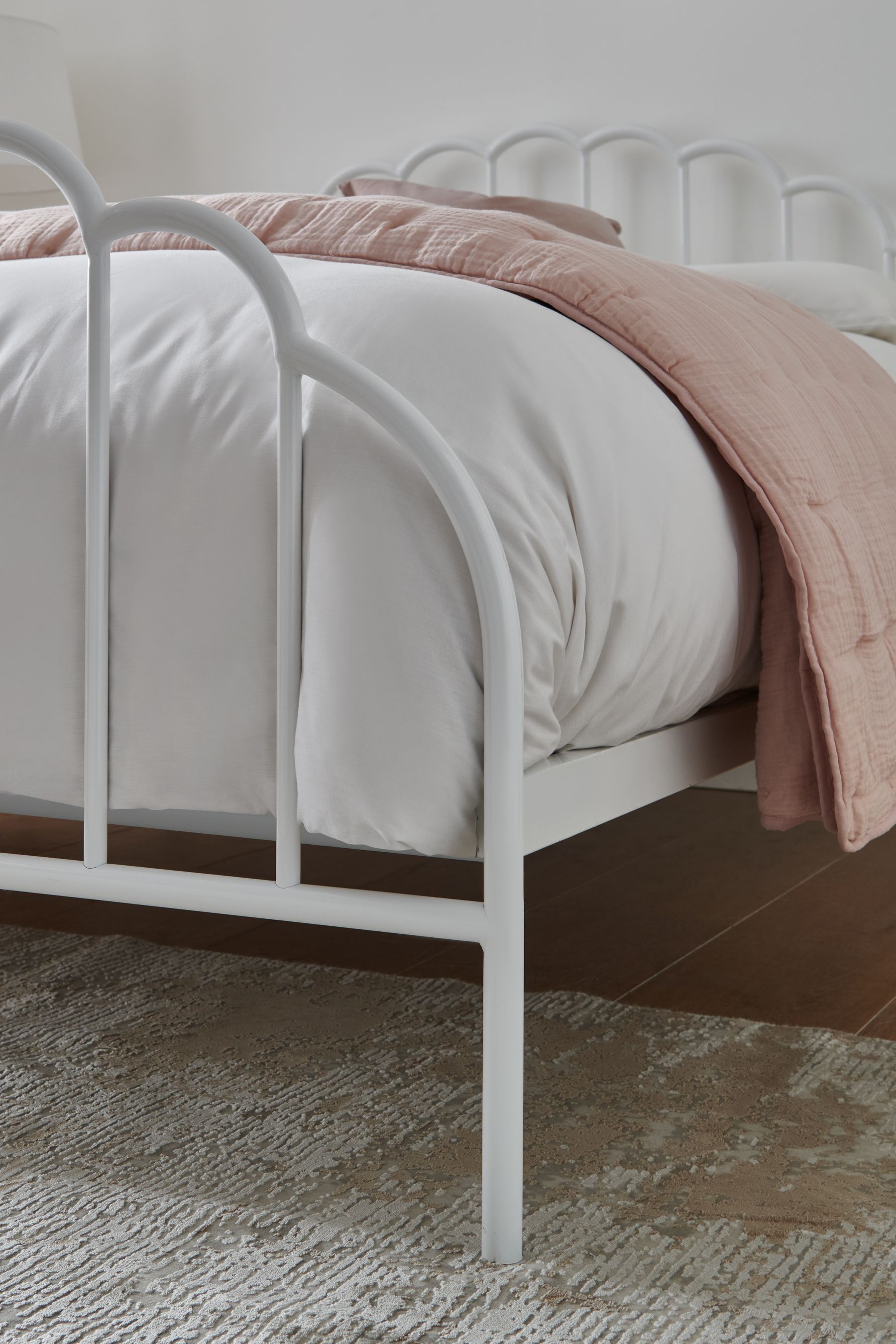 Buy White Stella Metal Bed Frame from the Next UK online shop