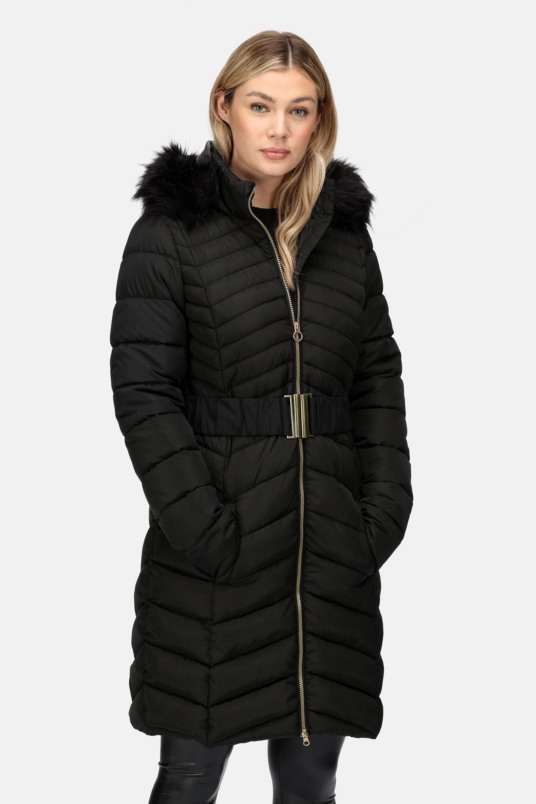 Buy Regatta Onysia Insulated Quilted Longline Jacket from Next Ireland
