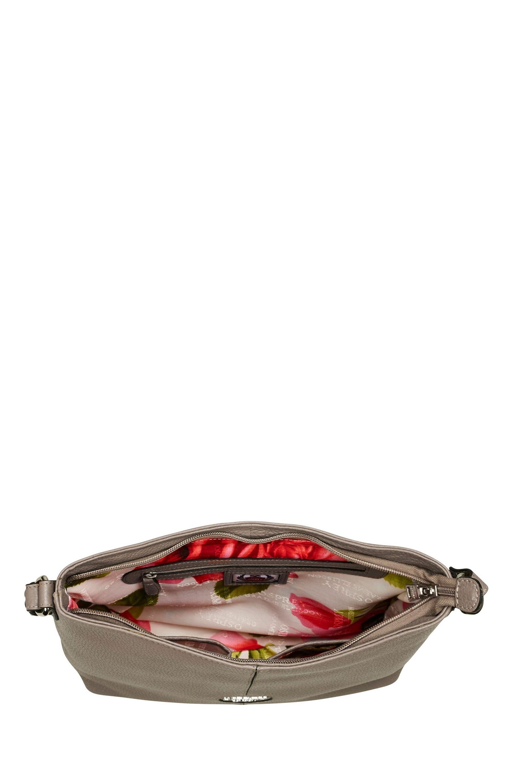 Buy OSPREY LONDON Grainy Hide Leather Rita CrossBody Bag from the Next