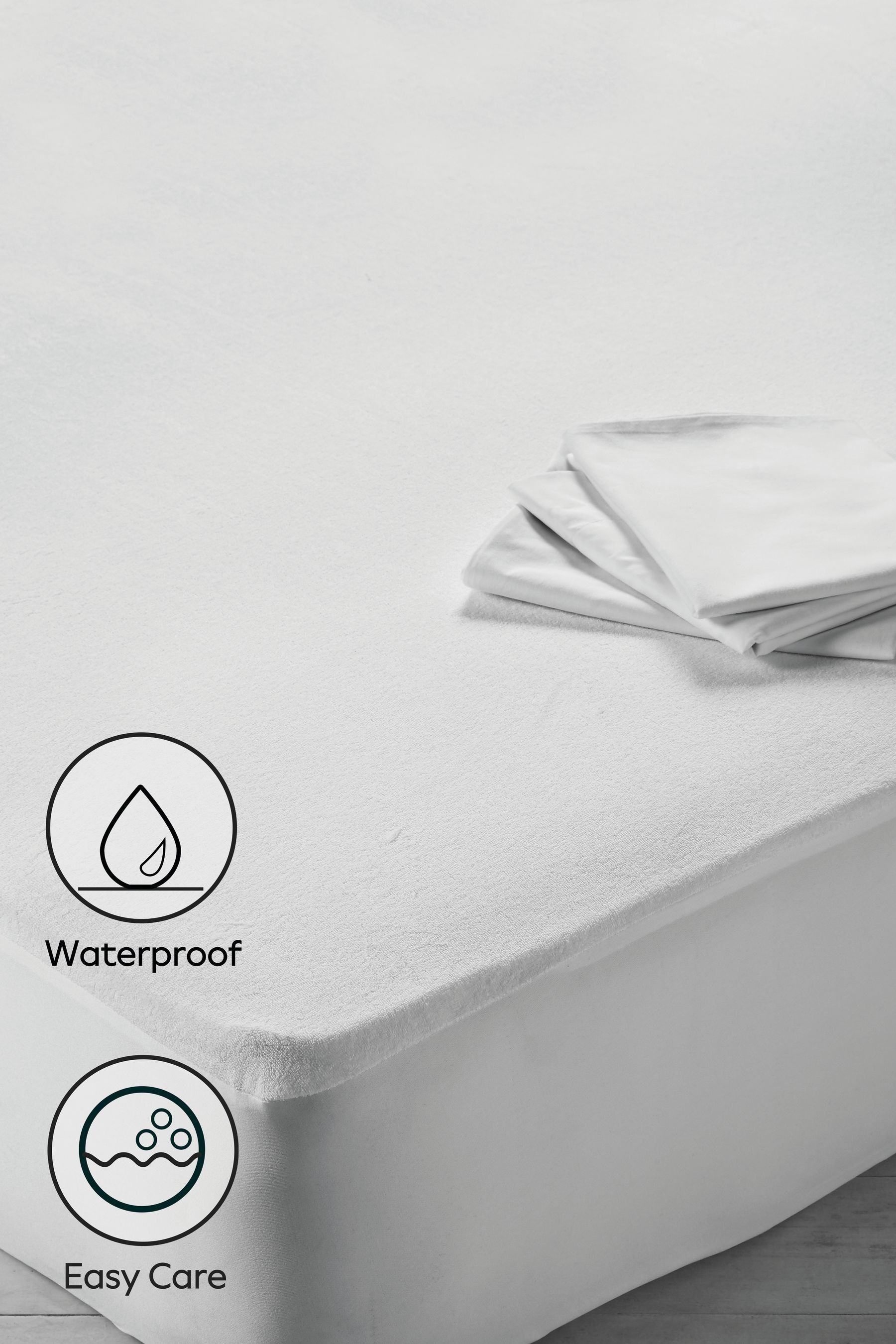 Buy Waterproof Deep Mattress Protector from the Next UK online shop