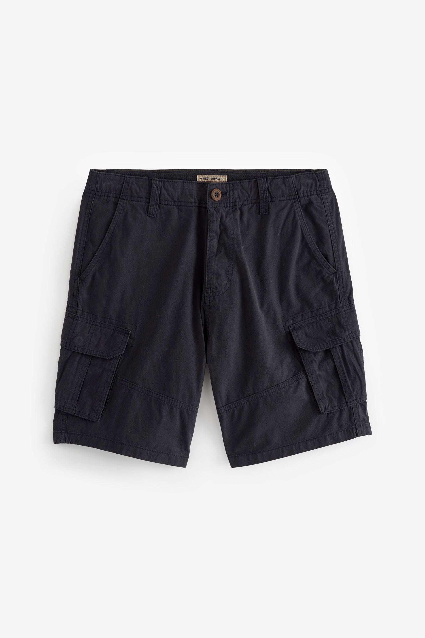 Buy Navy Blue Cotton Cargo Shorts from the Next UK online shop