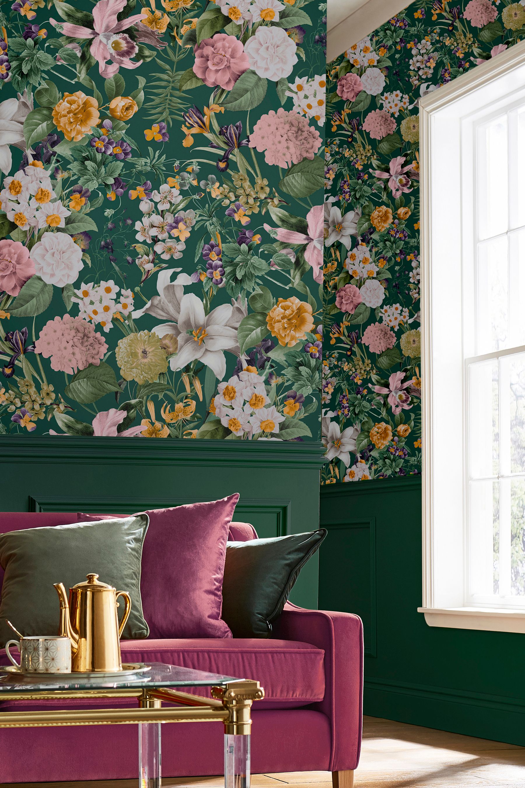 Buy Graham & Brown Glasshouse Wallpaper from the Next UK online shop