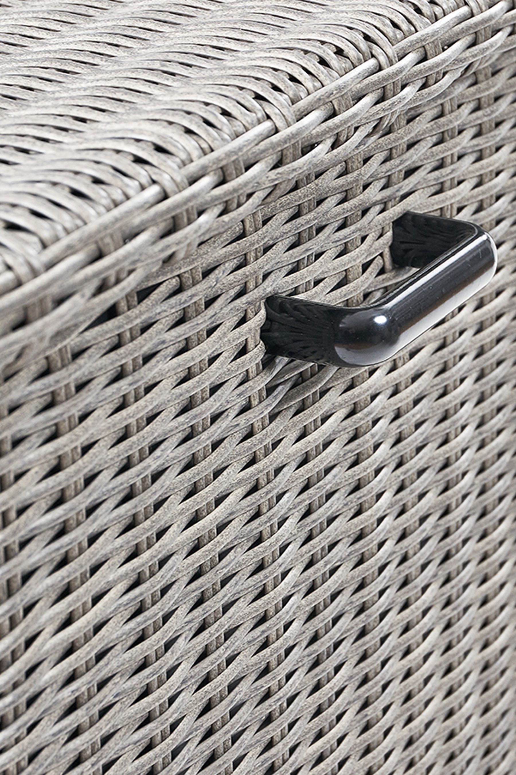 Buy Pacific Slate Grey Large Rattan Effect Garden Cushion Storage Box