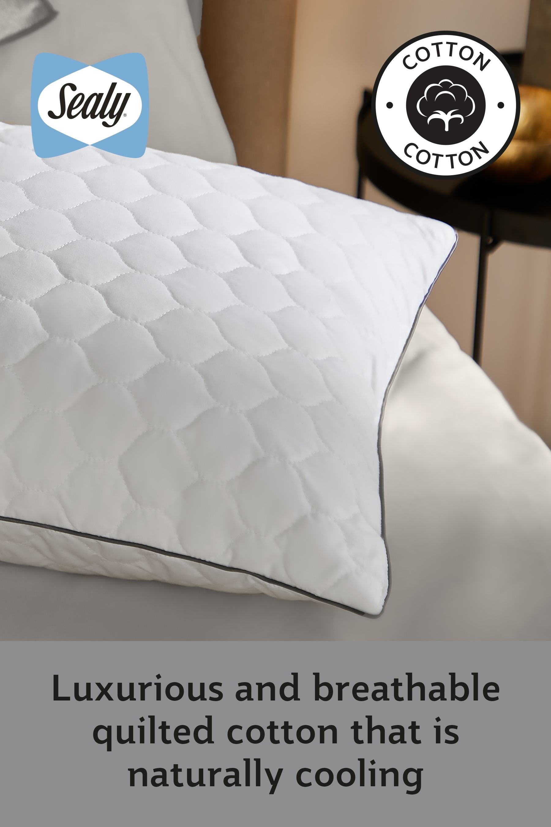 Buy Sealy Deeply Full Pillow from the Next UK online shop