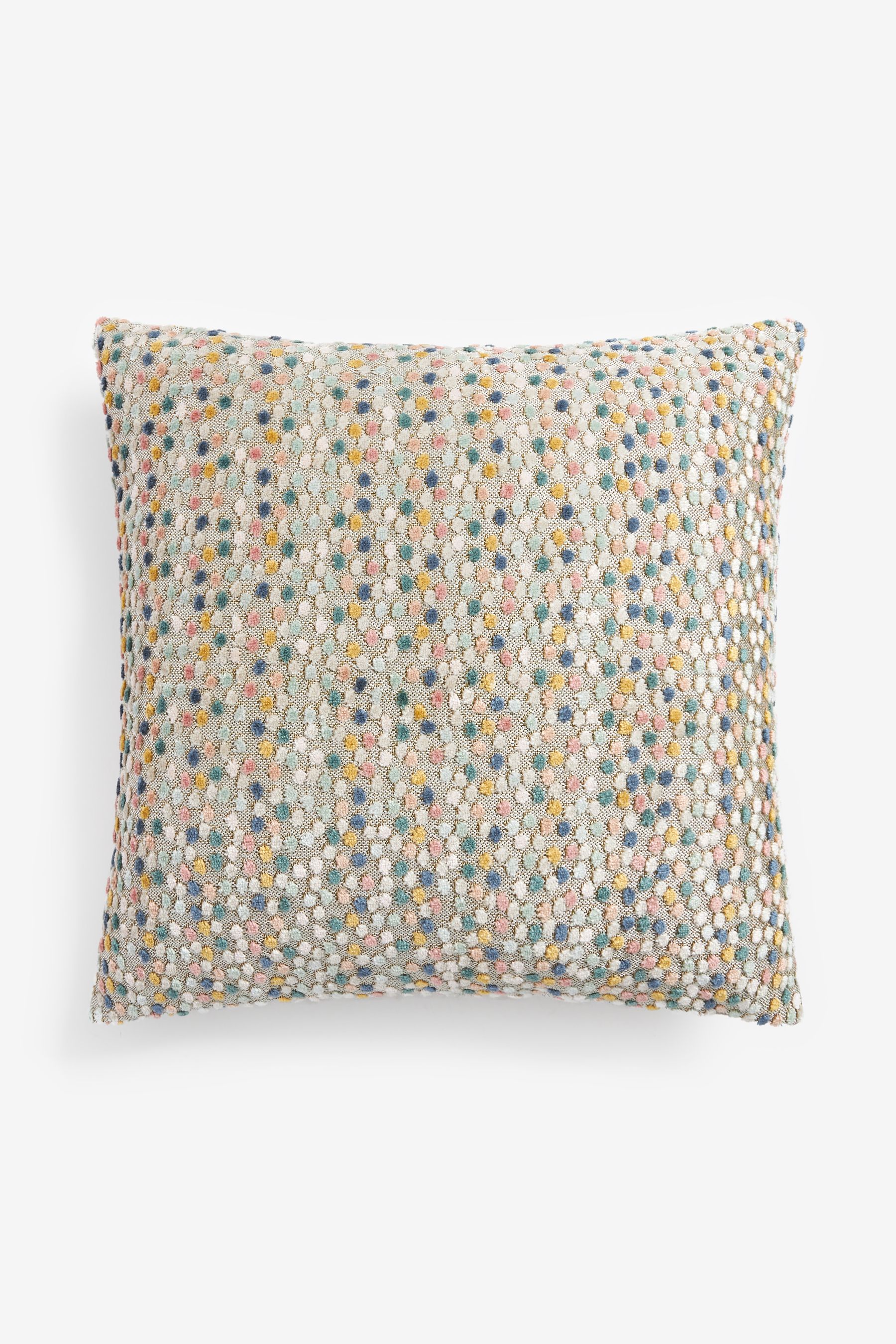 Buy Cut Velvet Spot Cushion from Next Australia