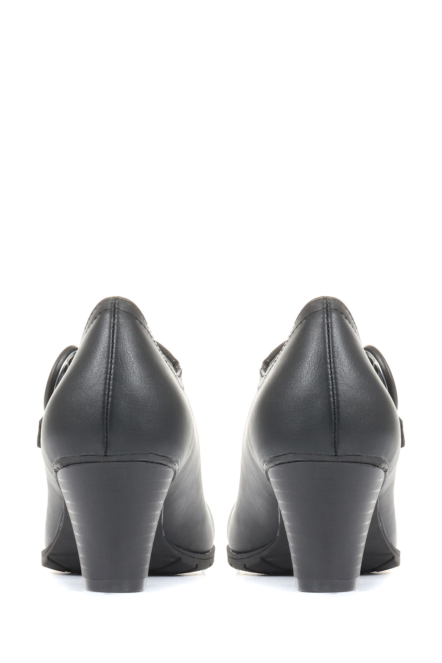 Buy Pavers Heeled Mary Jane Black Shoes from the Next UK online shop