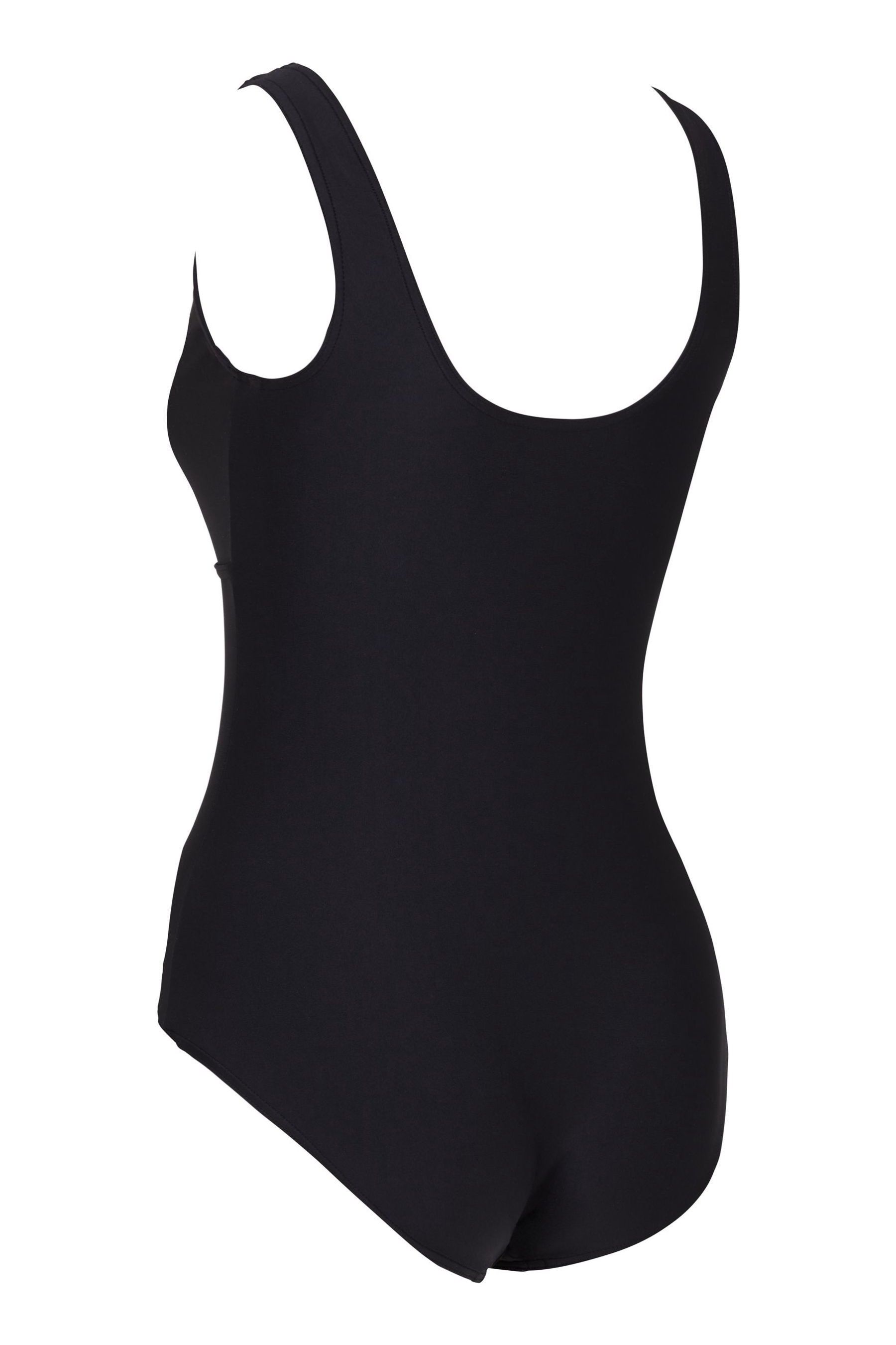 Buy Zoggs Black Marley Scoopback One Piece Swimsuit from the Next UK ...