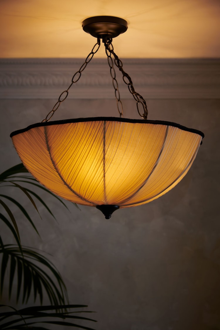 Rockett St George Cream Belleville Pendant Light - Image 1 of 1