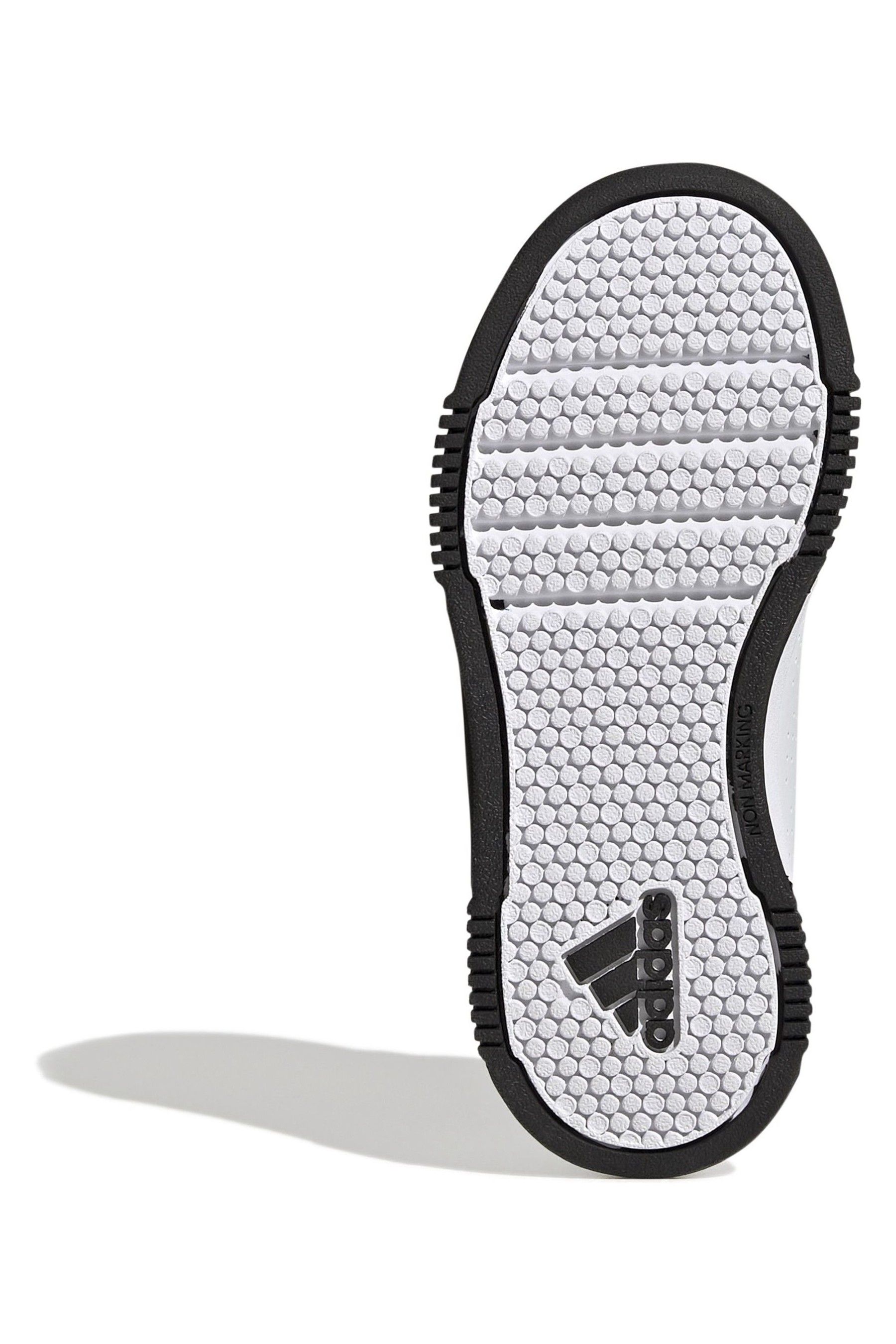 Buy adidas White/Black Tensaur Hook and Loop Shoes from Next Saudi Arabia