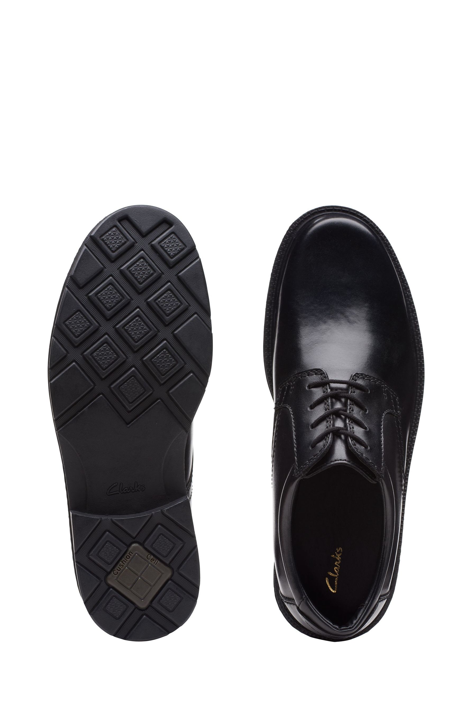 Buy Clarks Black Leather Kerton Lace Shoes from the Next UK online shop