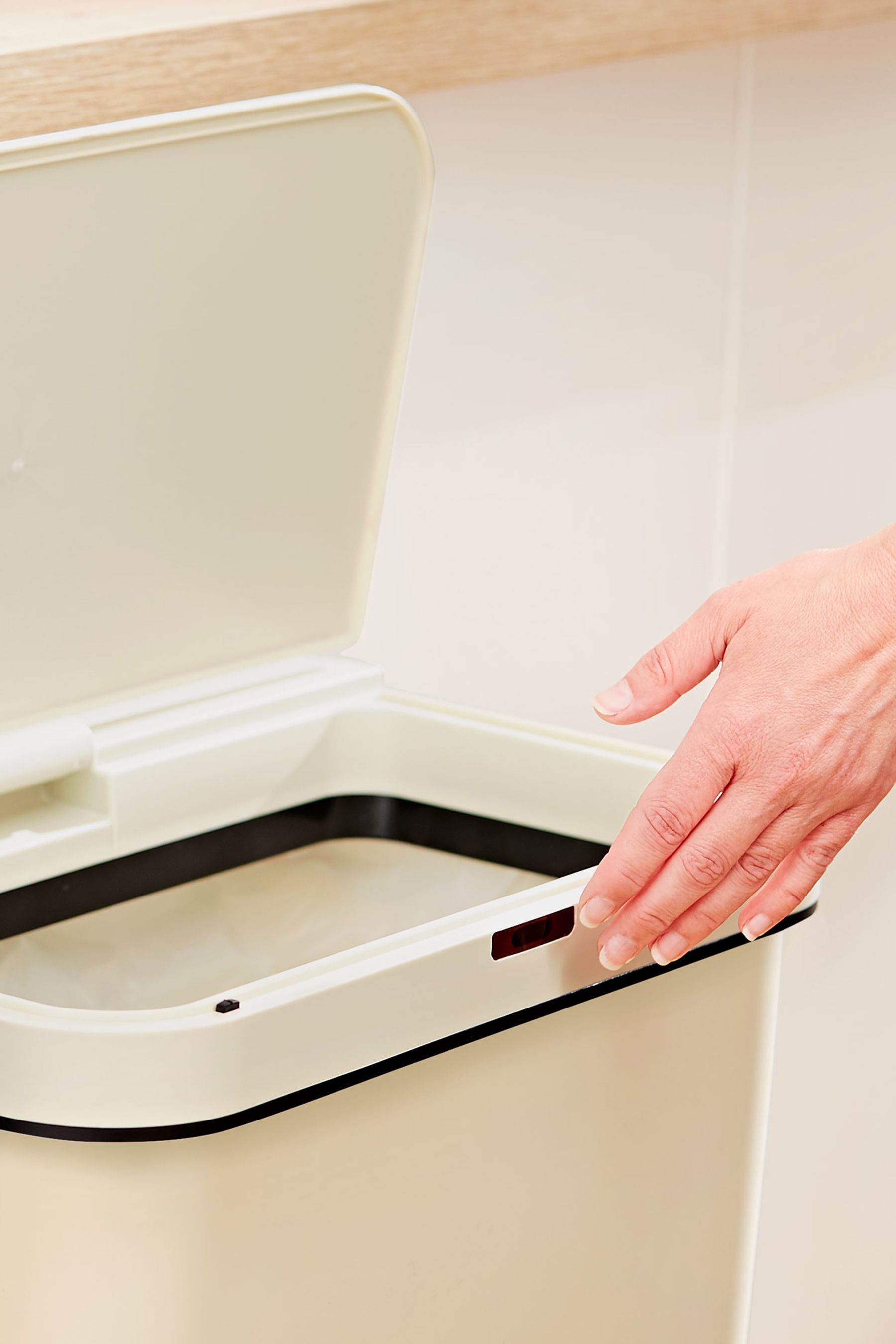 Buy Tower Cream 50L Rectangular Sensor Cream Bin from the Next UK