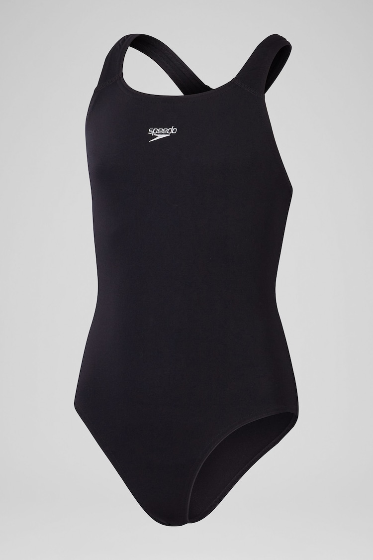 Speedo Black Endurance+ Medalist Swimsuit - Image 1 of 1