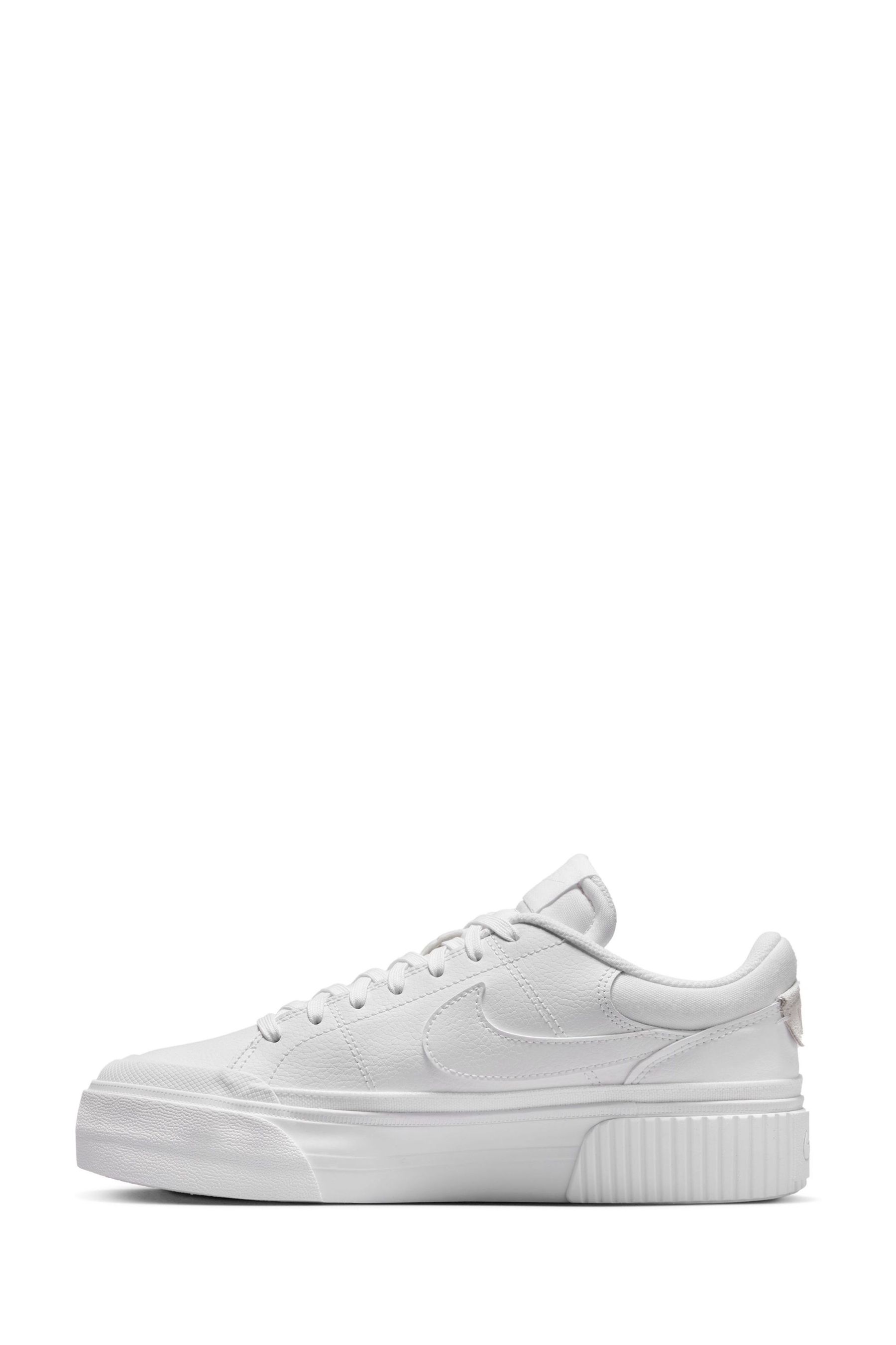 Buy Nike White Court Legacy Lift Platform Trainers from Next Ireland