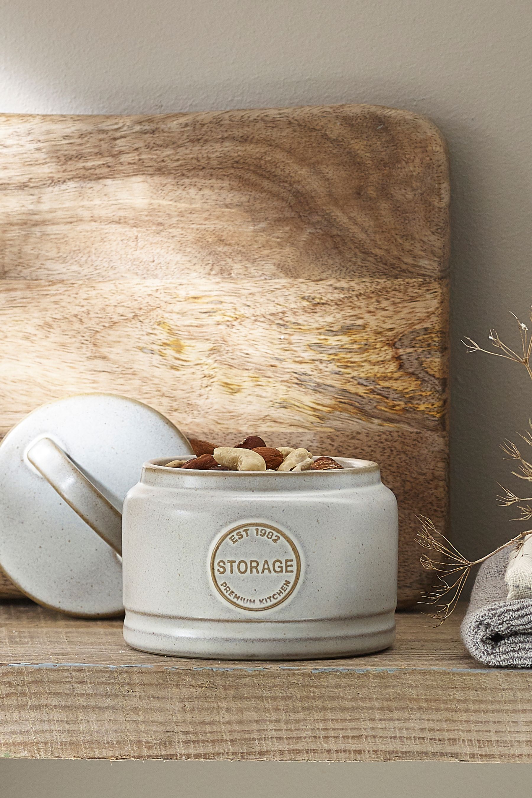 Buy Natural Country Badge Single Storage Jars from the Next UK online shop