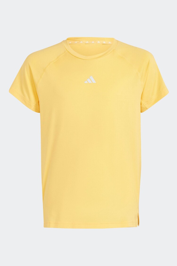 adidas Yellow Kids T-Shirt - Image 1 of 1