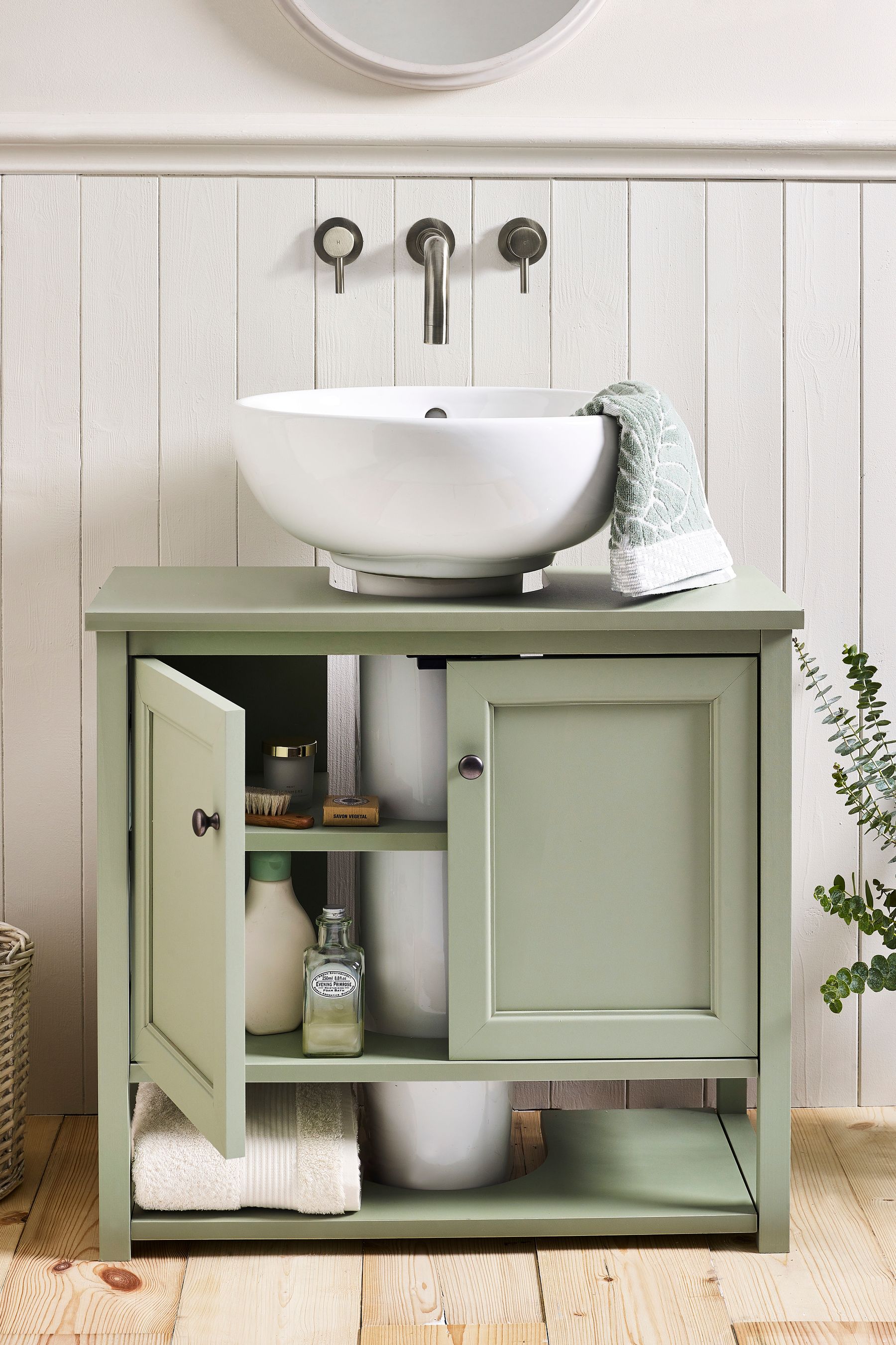 Buy Sage Green Hampshire Under Sink Storage Unit from the Next UK ...