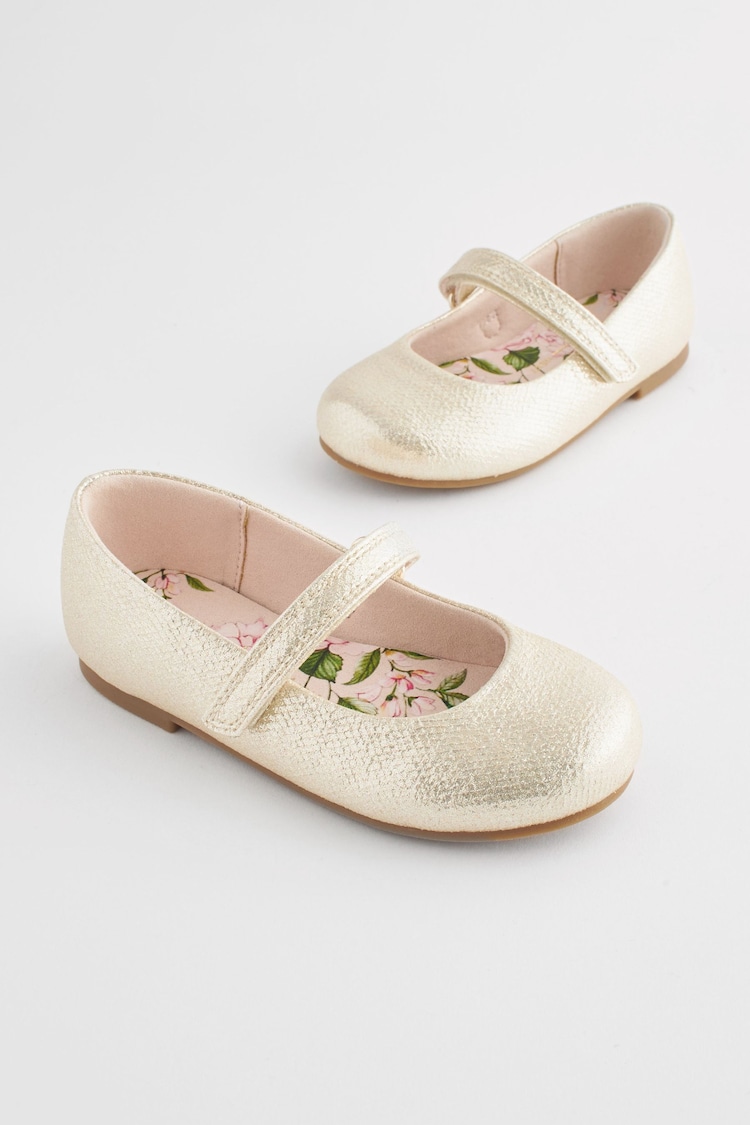 Gold Standard Fit (F) Mary Jane Touch Fastening Occasion Shoes - Image 1 of 1