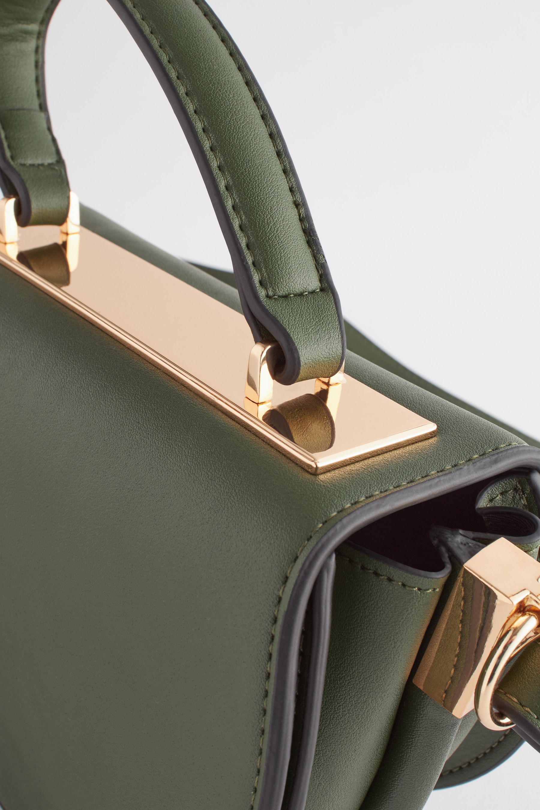 Buy Green Top Handle Saddle Bag from Next Ireland