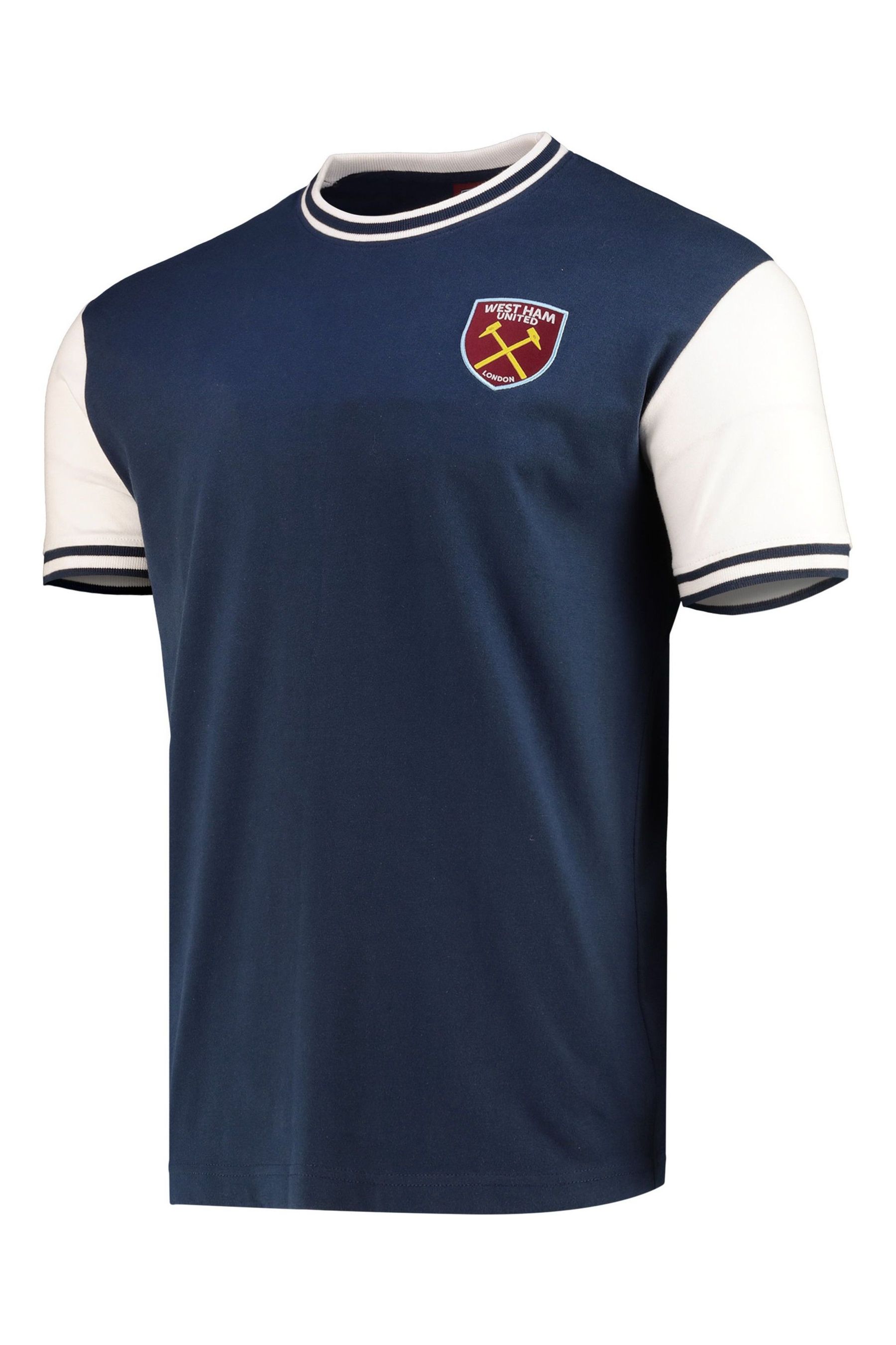 Buy Fanatics Blue West Ham United Tipping Detail TShirt from the Next