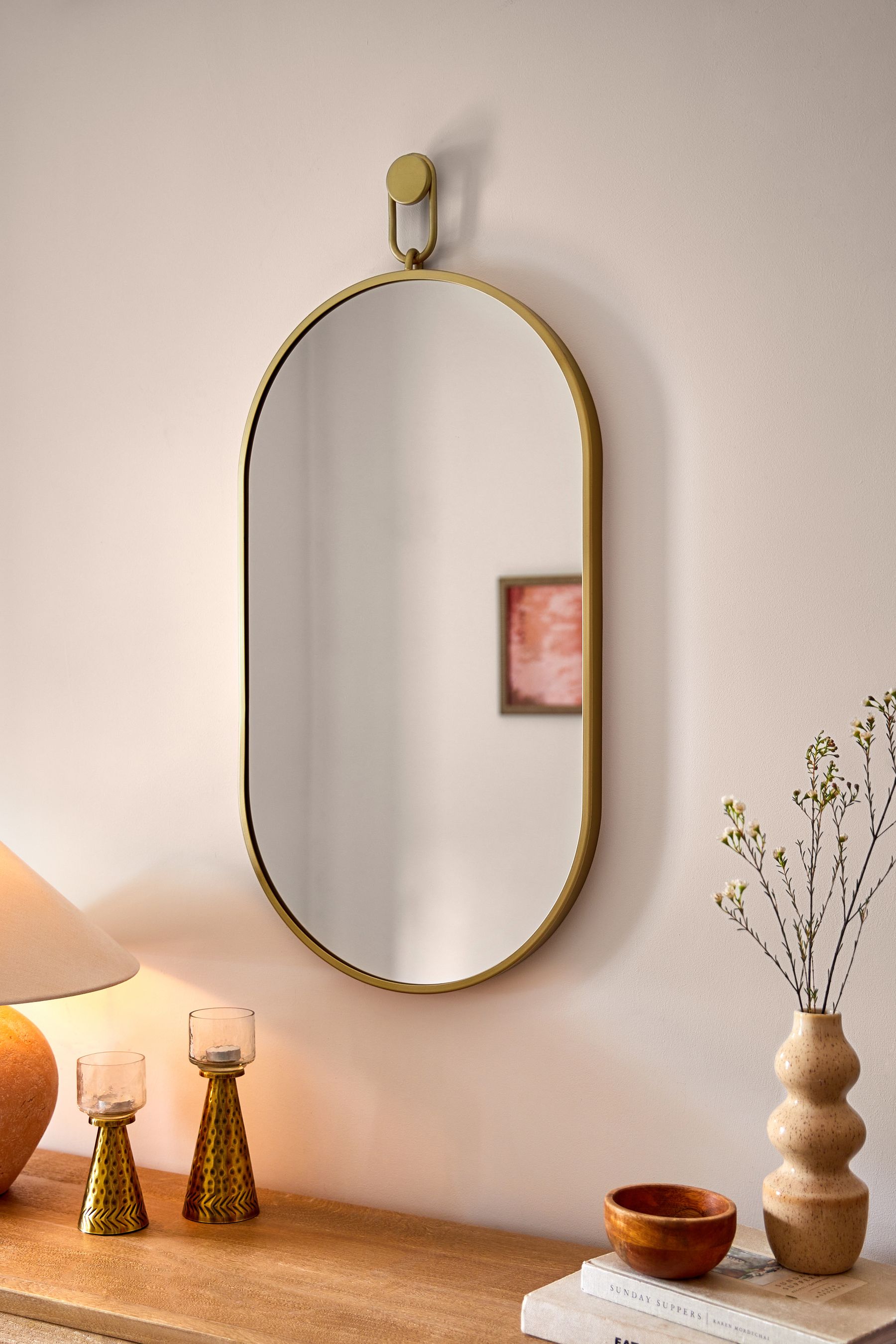 Buy Fob Detail Wall Mirror from Next Cyprus