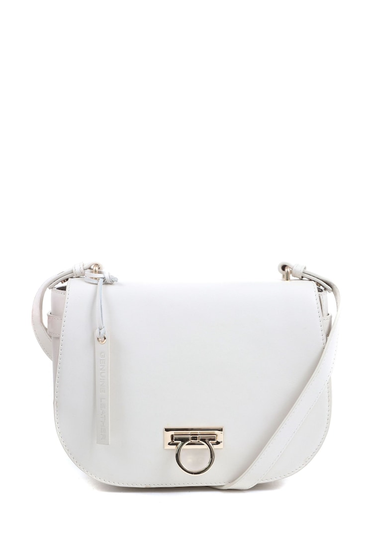 Jones Bootmaker Leather Saddle Bag - Image 1 of 1