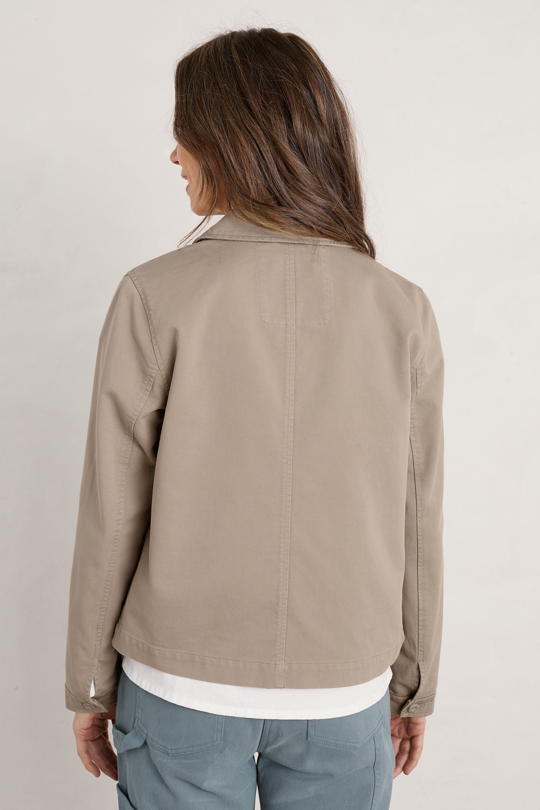 Buy Seasalt Cornwall Natural Coombe Lane Jacket from the Next UK online ...