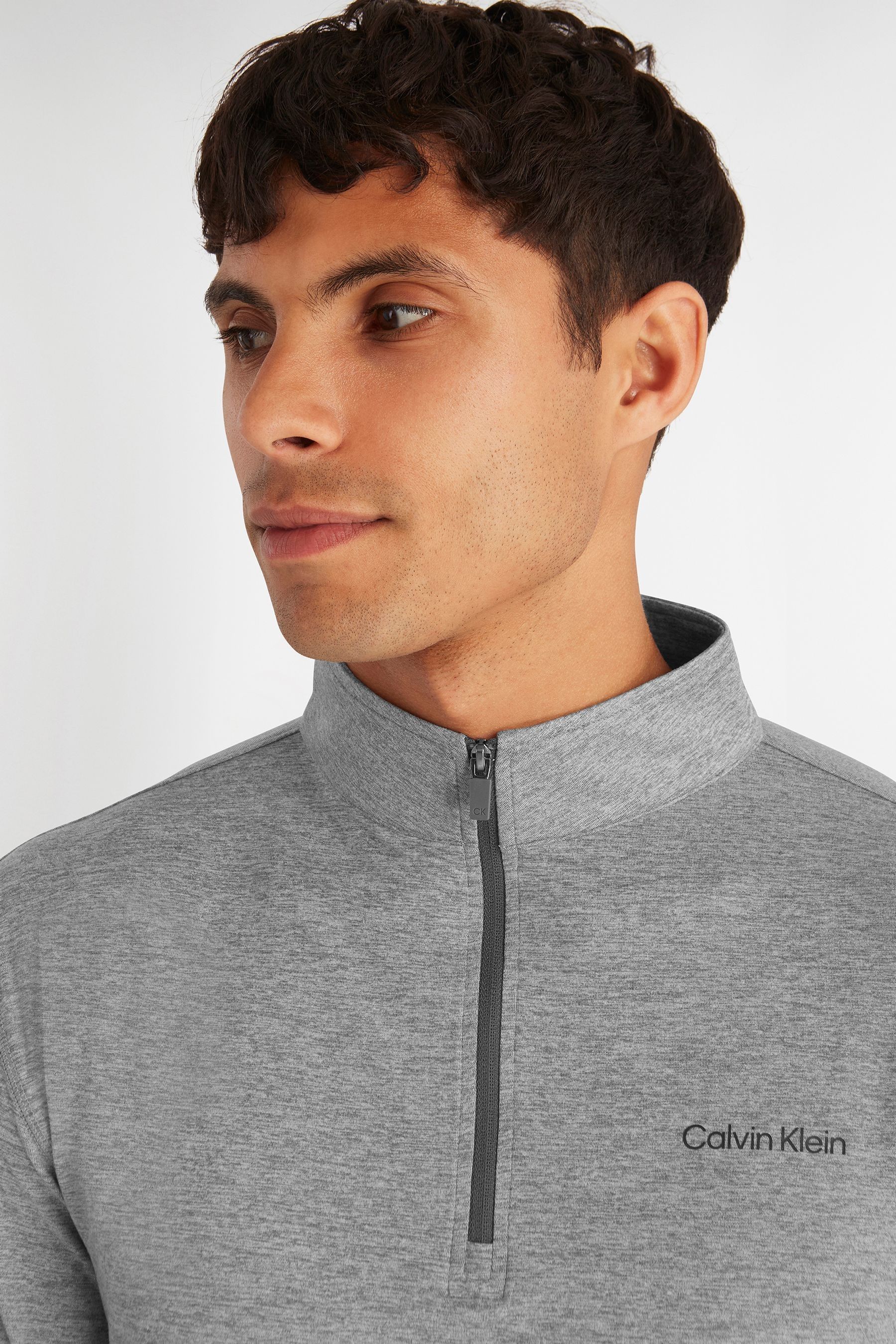 Buy Calvin Klein Golf Silver Newport Half Zip Top from the Next UK