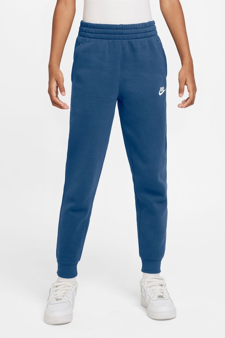 Nike Mid Blue Club Fleece Joggers - Image 1 of 1