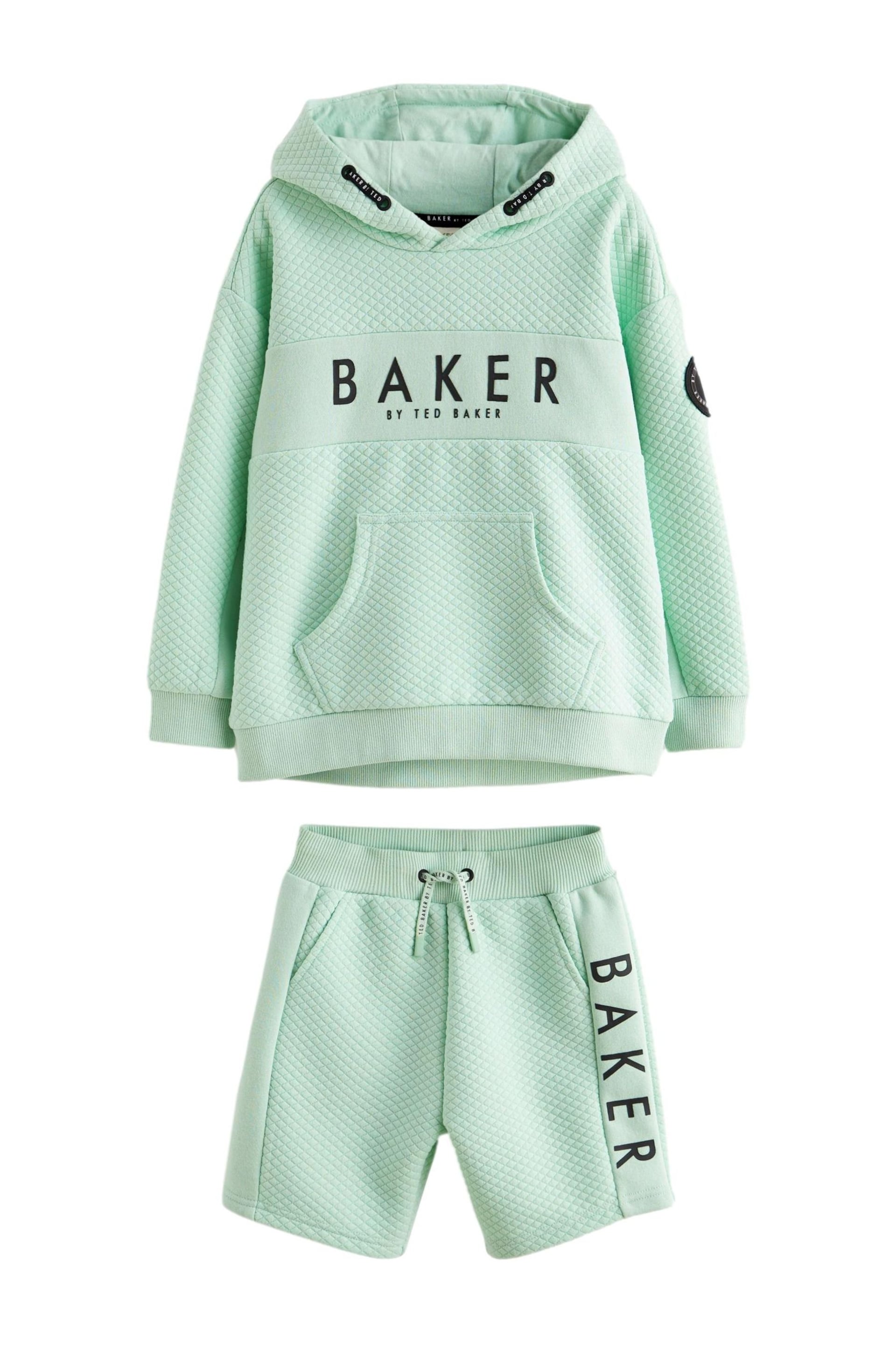 Baker by Ted Baker Textured Hoodie And Shorts Set - Image 1 of 1