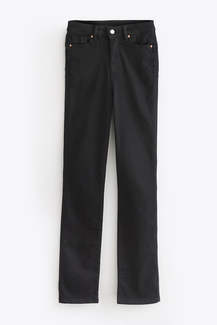 Black Push-Up Bootcut Jeans - Image 1 of 1