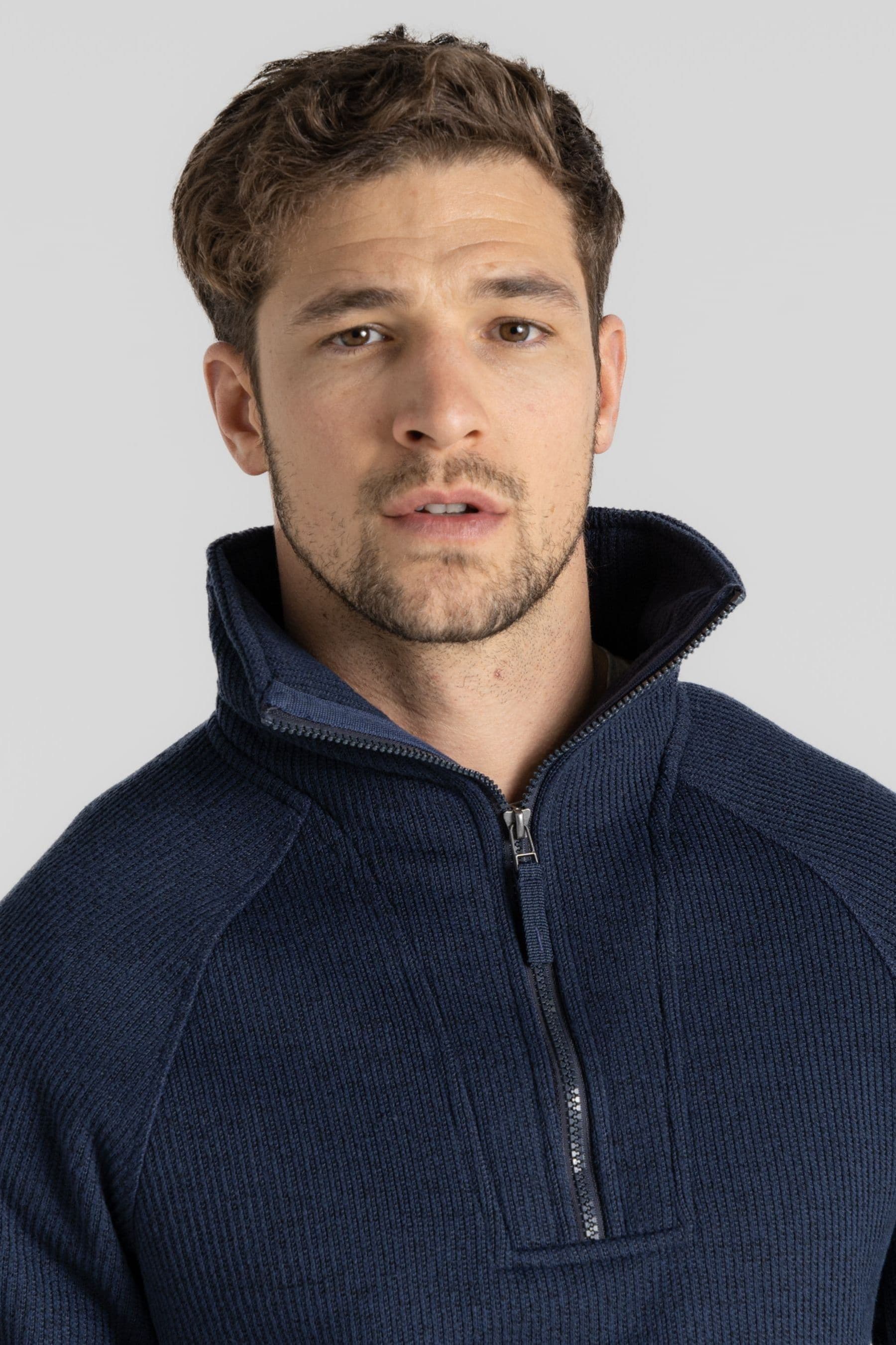 Buy Craghoppers Blue Wole Half Zip Top from the Next UK online shop