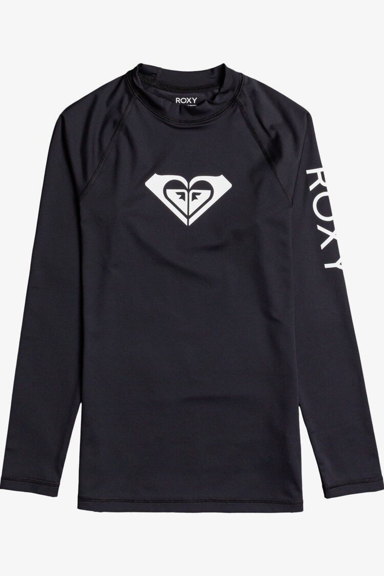 Roxy Navy Whole Hearted Long Sleeved Rash Vest - Image 1 of 1