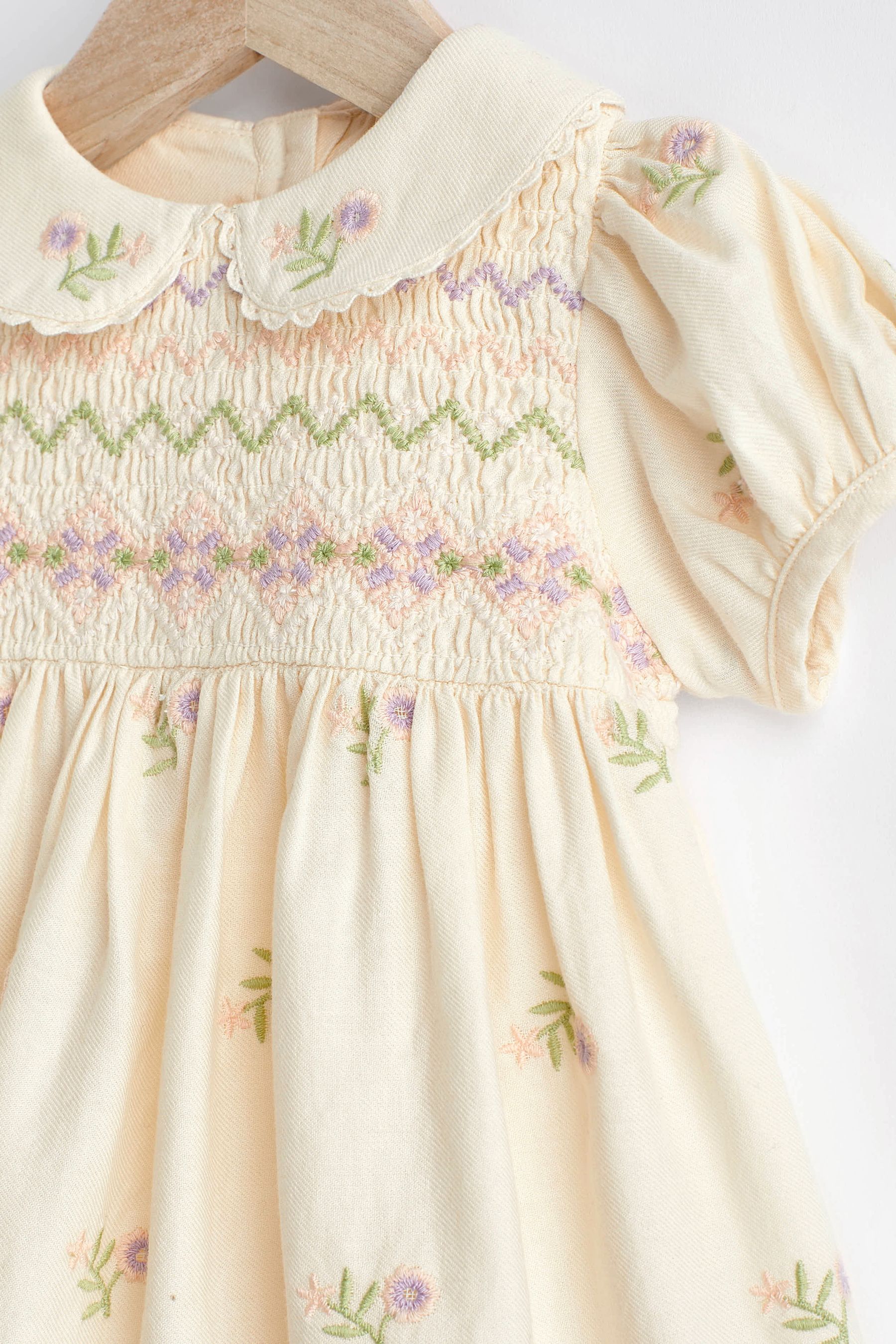 Buy 2 Piece Embroidered Baby Dress and Knicker Set (0mths2yrs) from