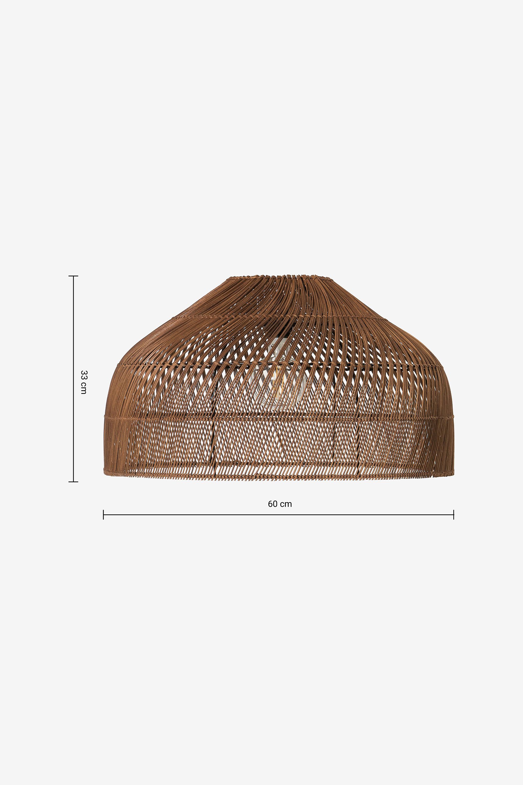 Buy Dark Rattan Java Extra Large Lamp Shade from the Next UK
