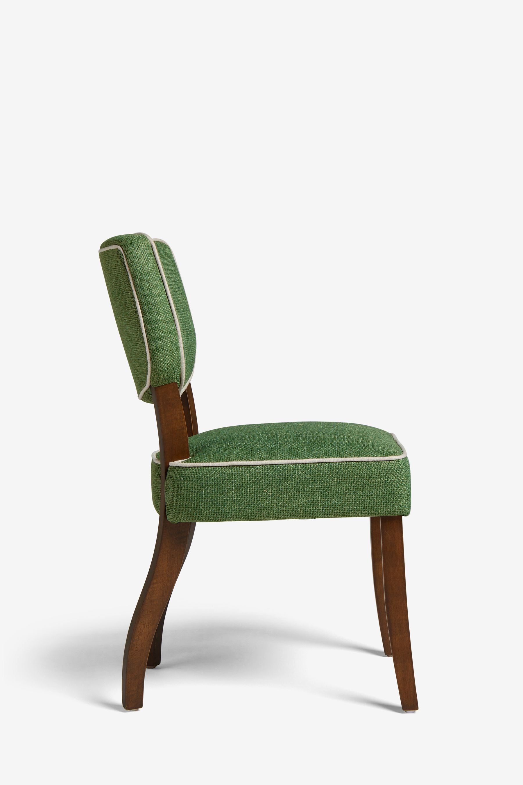 Buy Nina Campbell Set of 2 Carmel Green Ashburn Dining Chairs from the Next UK online shop
