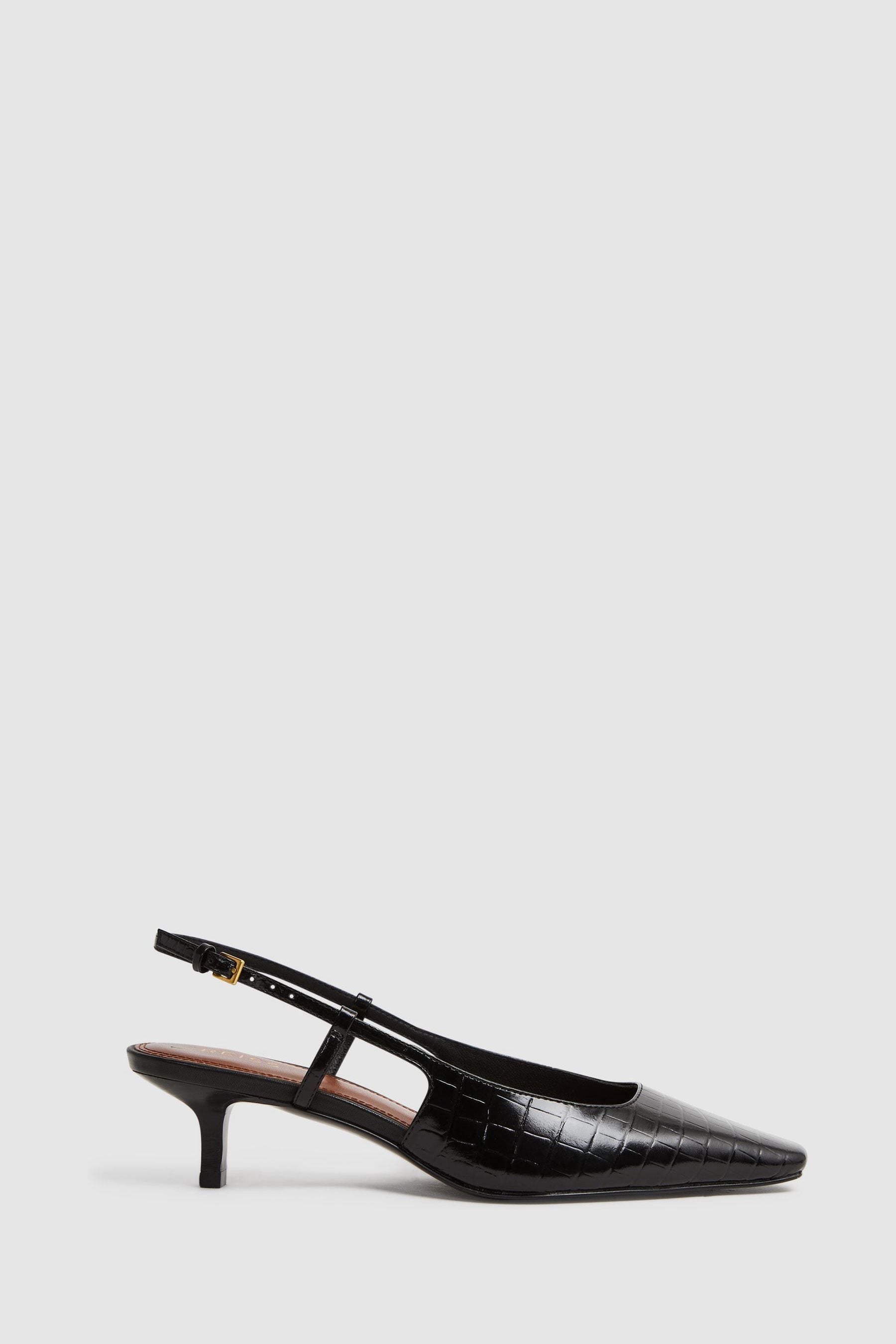 Buy Reiss Jade Leather Slingback Heels from the Next UK online shop