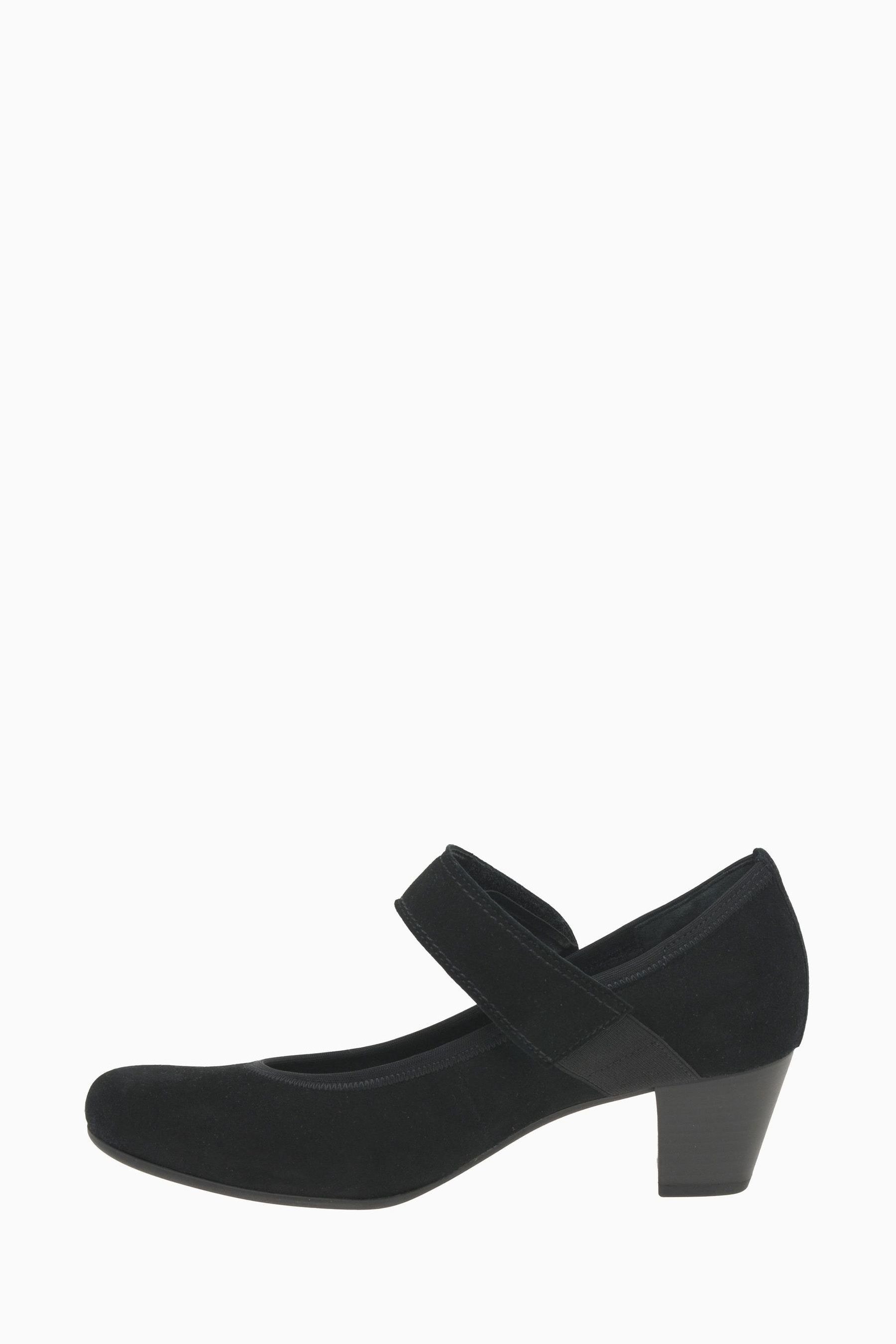 Buy Gabor Illuminate Black Suede Court Black Shoes from the Next UK online shop