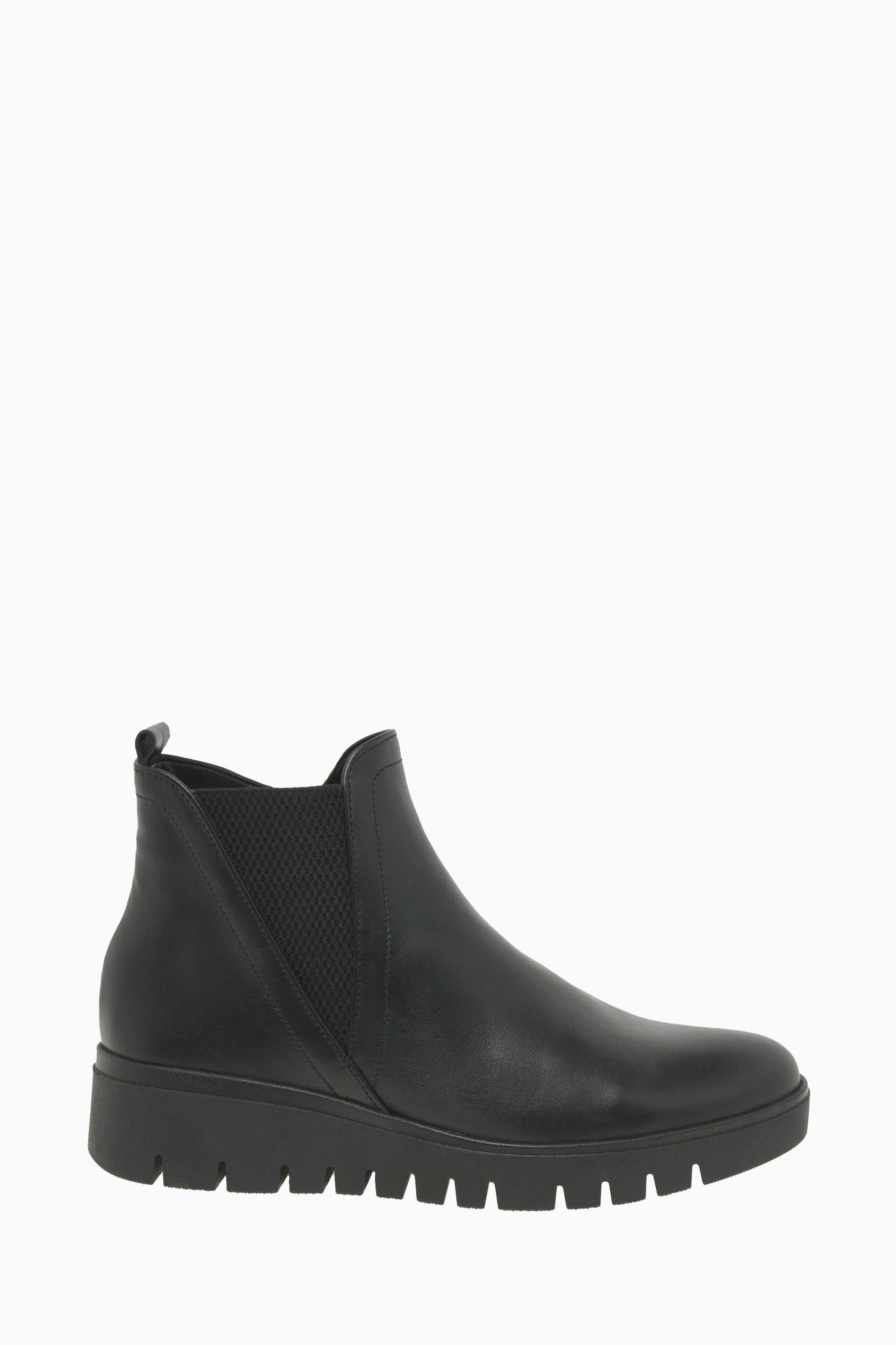Buy Gabor Dublin Black Leather Ankle Boots from the Next UK online shop