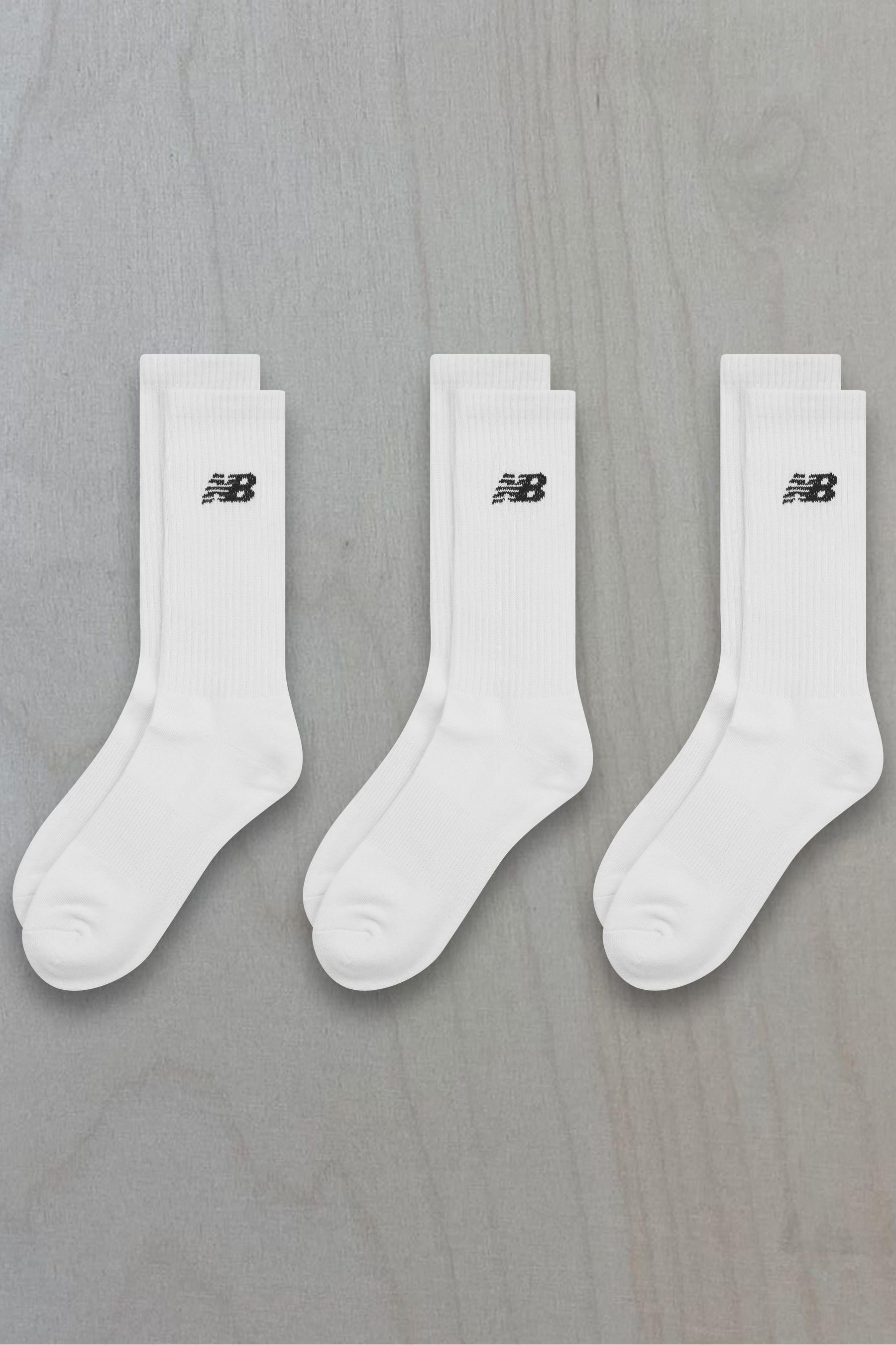 Buy New Balance White Everyday Crew Socks from the Next UK online shop