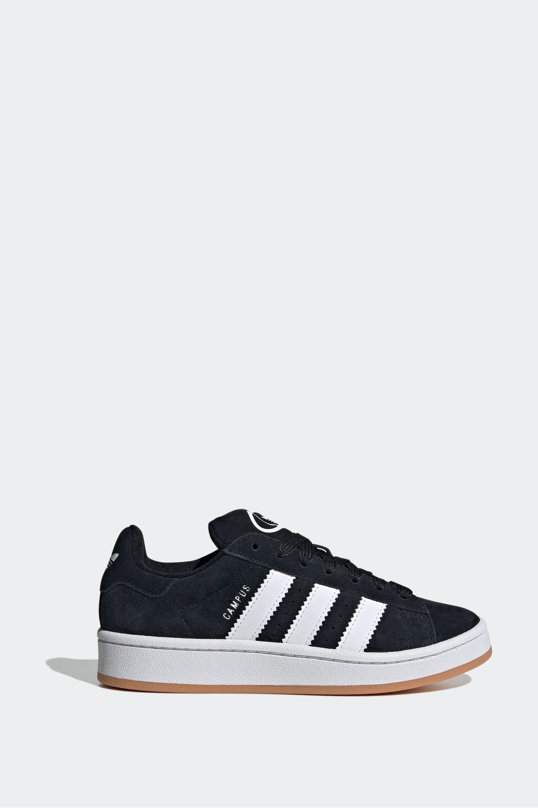 White Grey adidas Junior Campus 00s Trainers